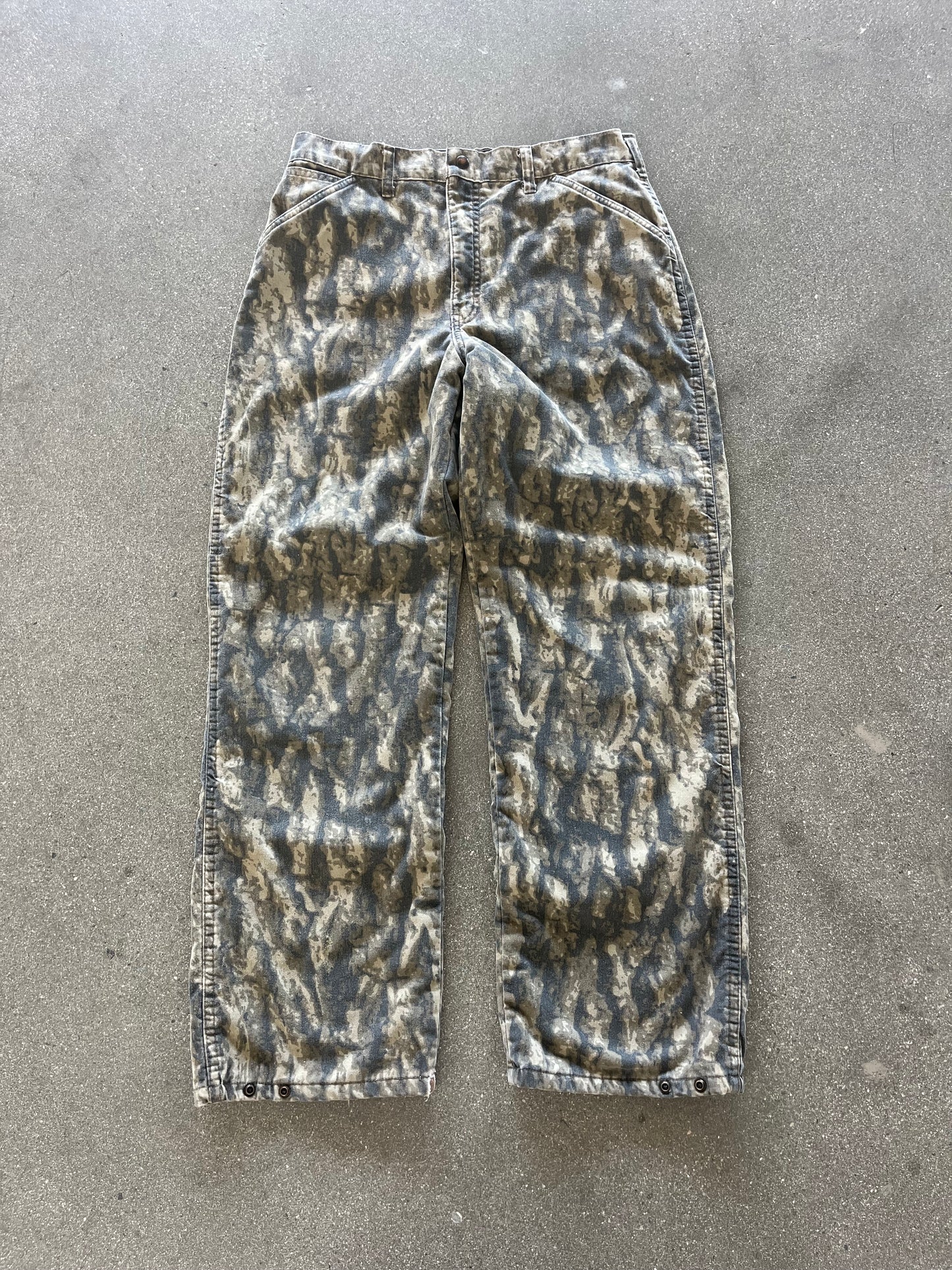 90’S DUXBAK REALTREE CAMO HUNTING PANTS - 32