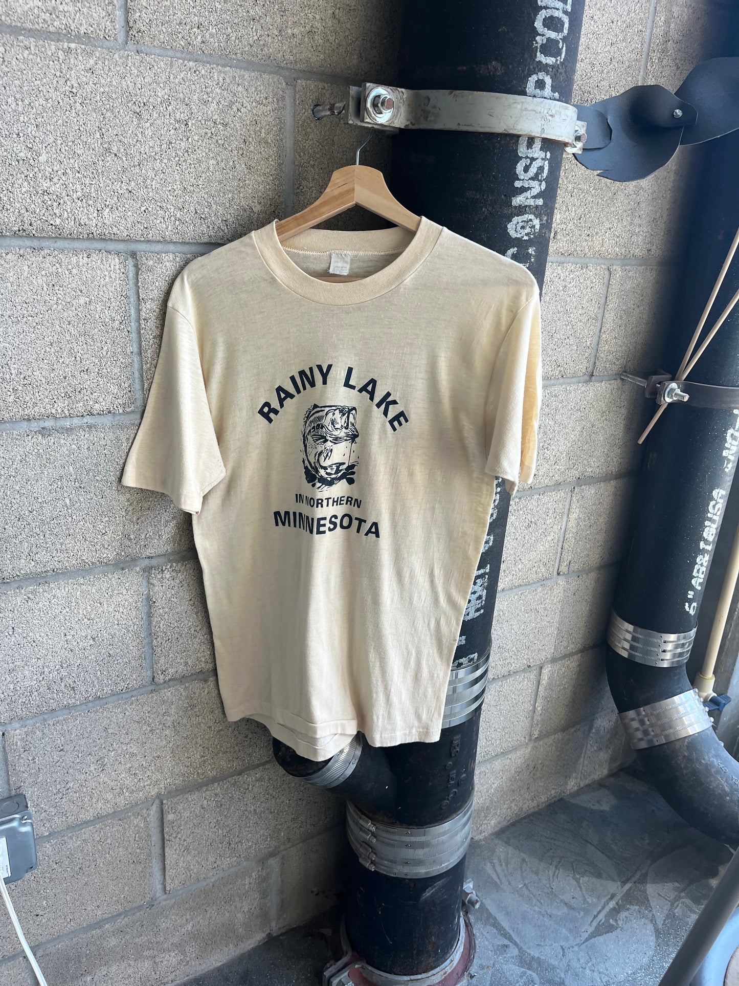 80’S “RAINY LAKE MINNESOTA” TEE - M