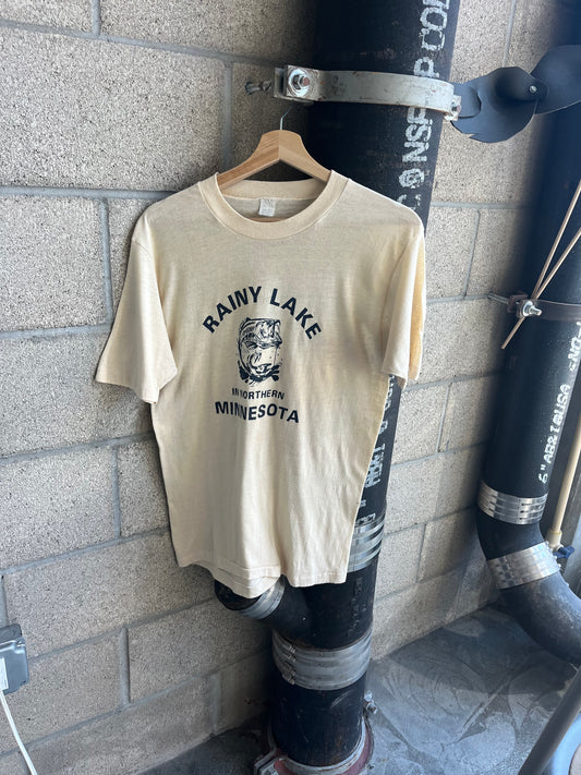 80’S “RAINY LAKE MINNESOTA” TEE - M
