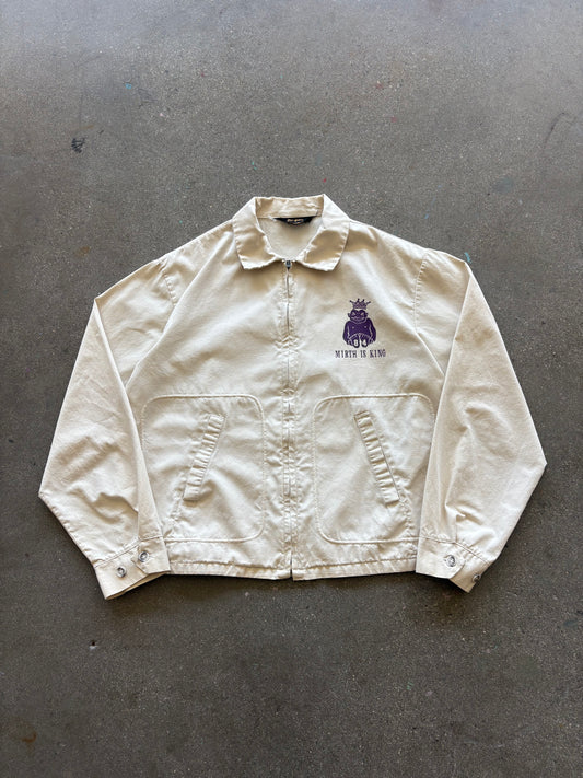 60’S “MIRTH IS KING” HARRINGTON JACKET - S