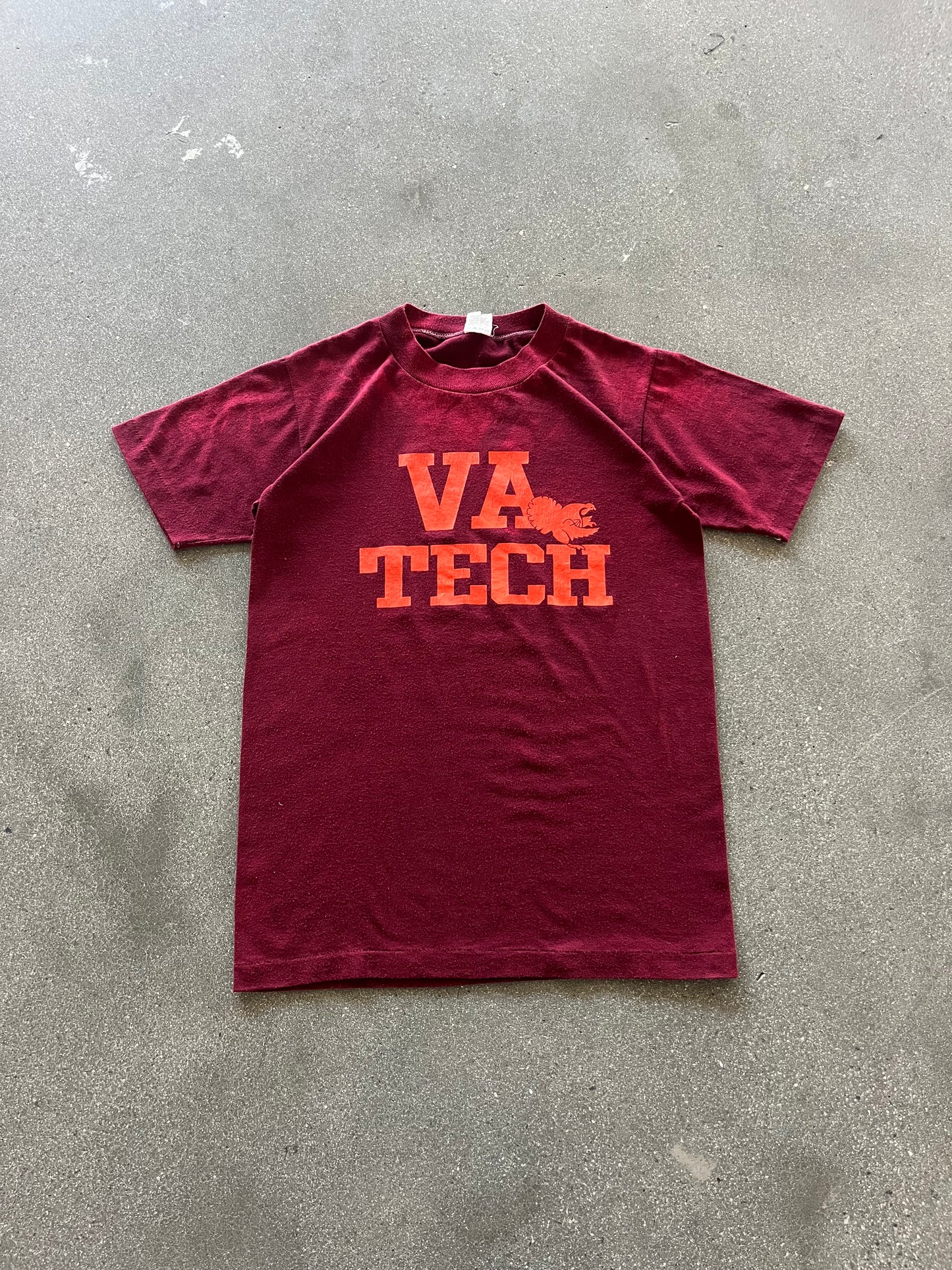 70’S SUNFADED “VA TECH” TEE - S/M