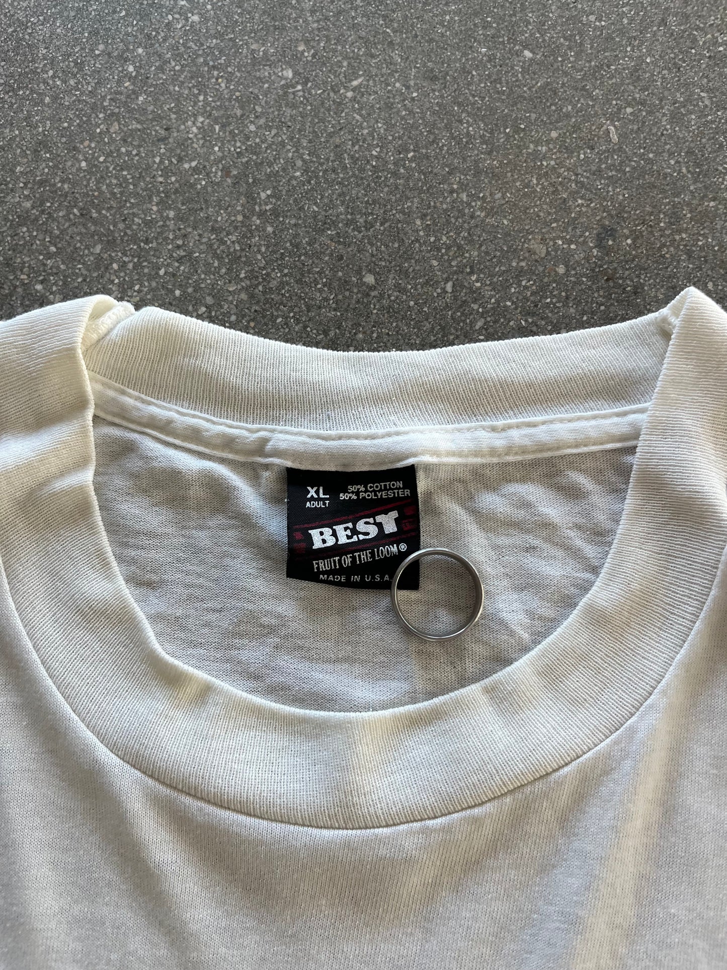90’S “NEWPORT PLEASURE” CIGARETTE TEE - BOXY L/XL