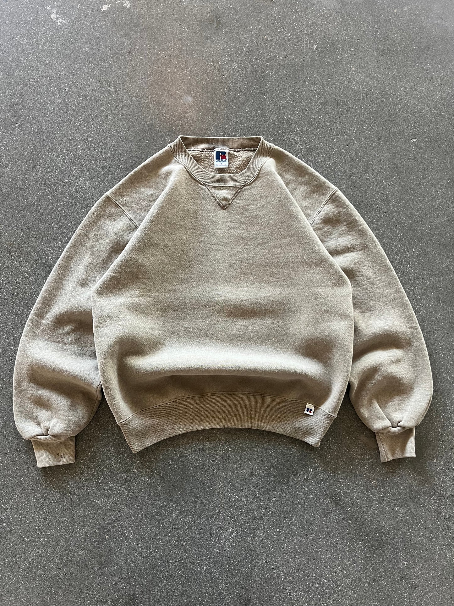 90’S SANDY BROWN RUSSELL ATHLETIC CREWNECK - BOXY M