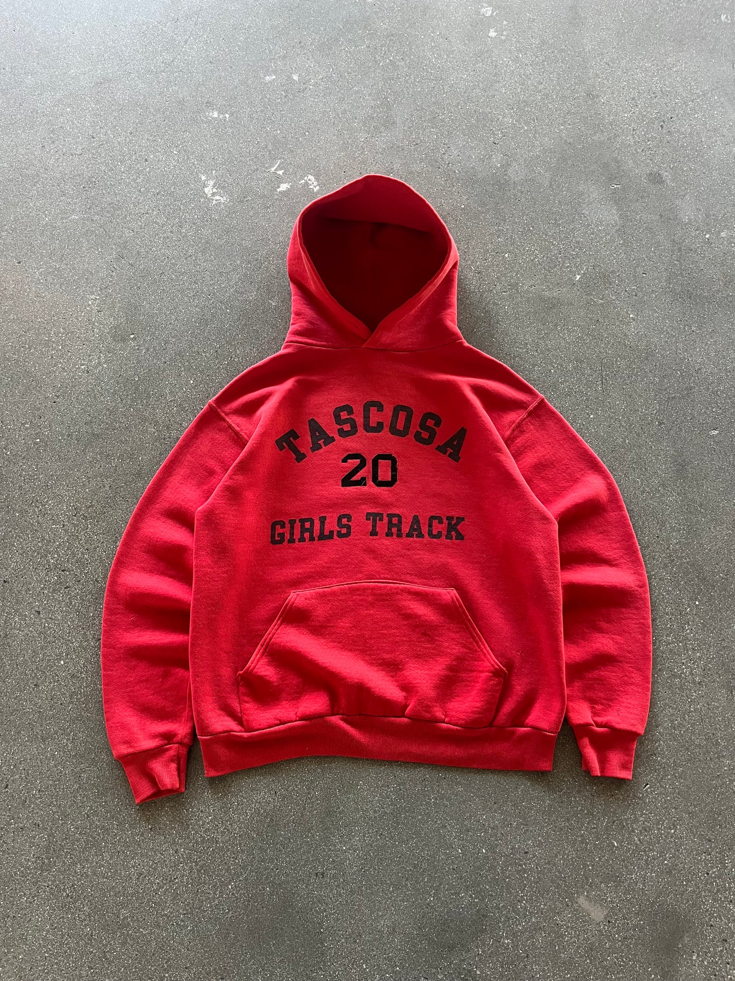 80’S “TASCOSA TRACK” RUSSELL HOODIE - M