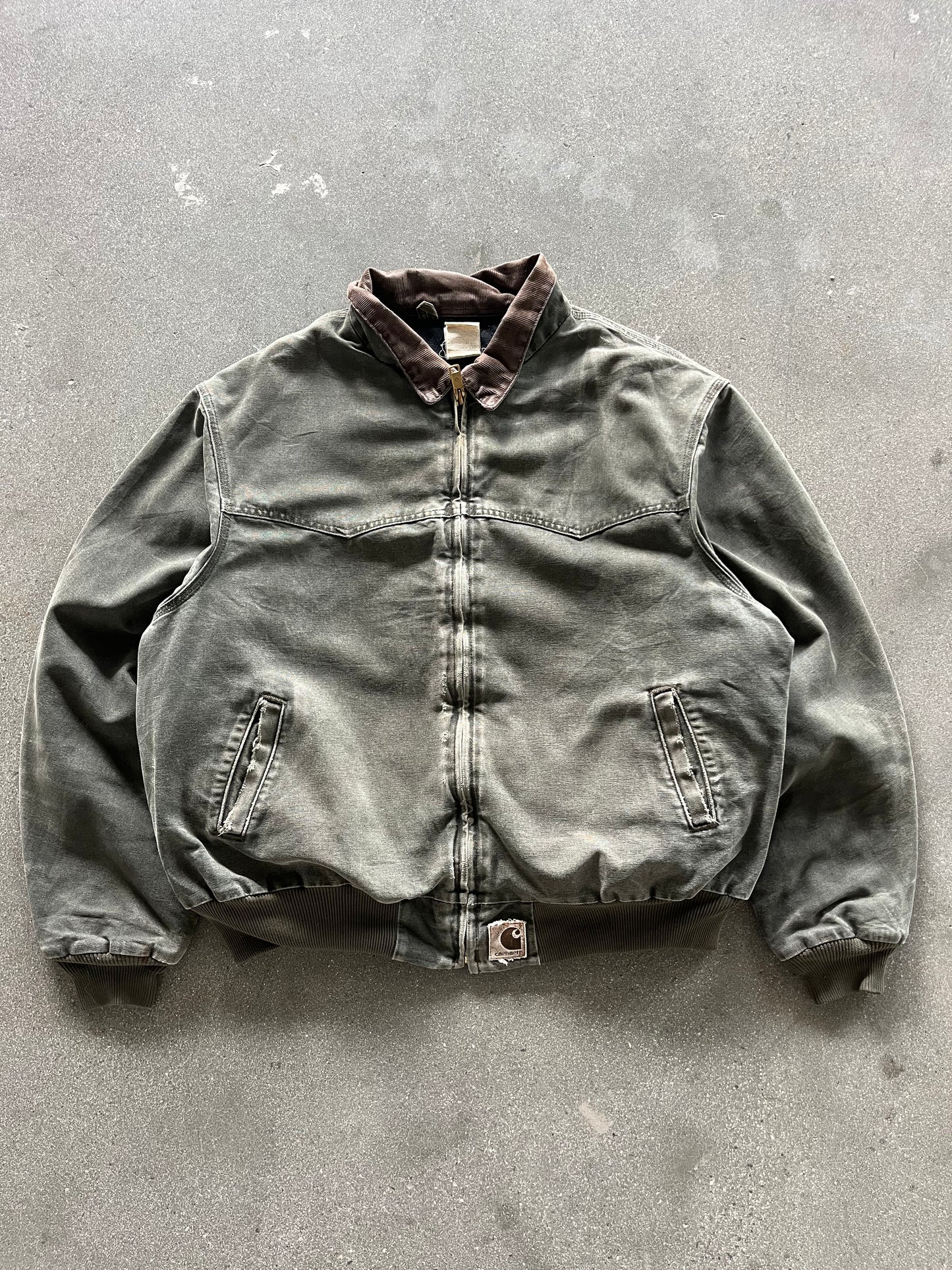 90’S FOREST GREEN CARHARTT SANTA FE JACKET - BOXY XL