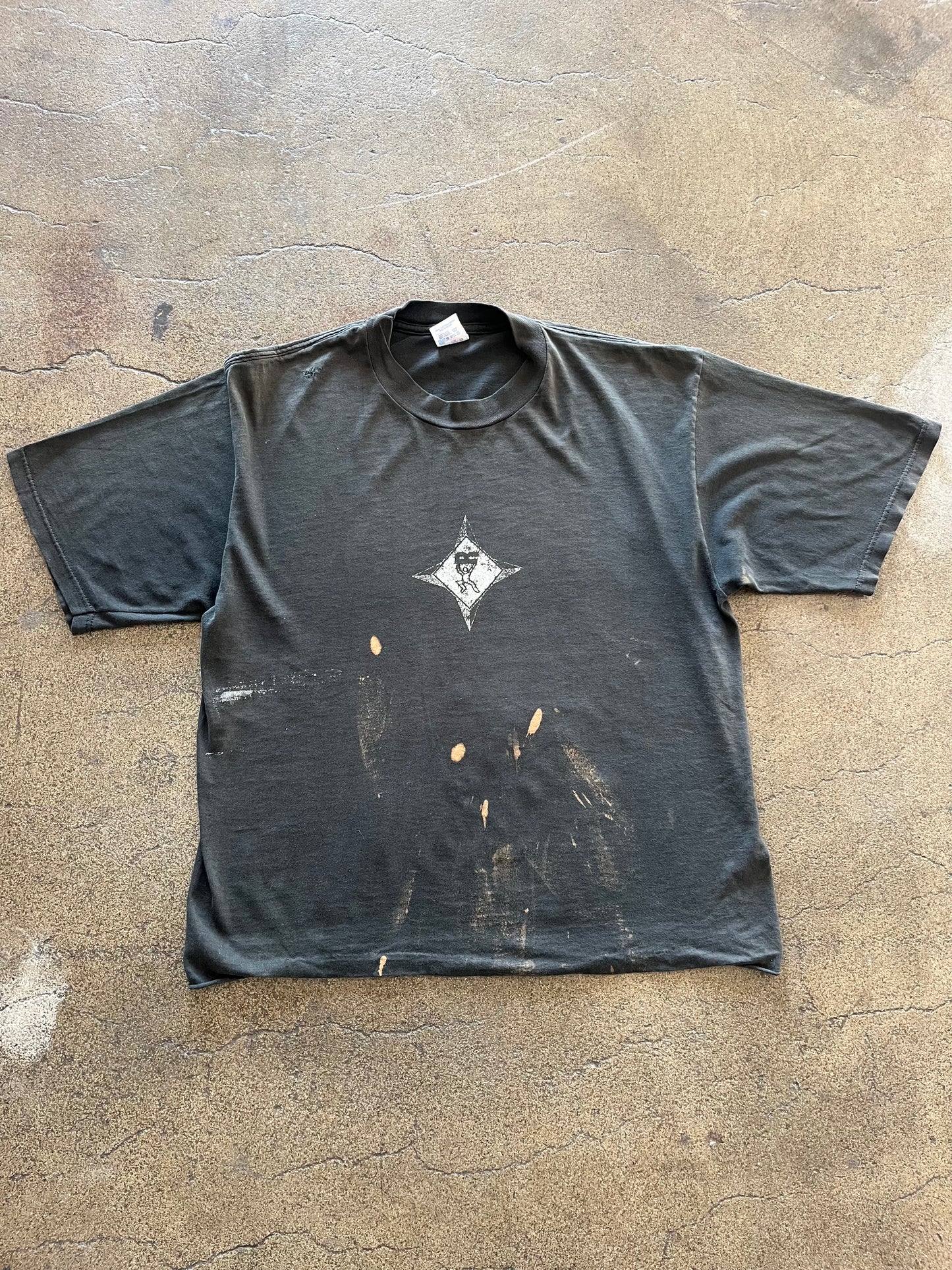 90’S TRASHED “RUSS” TEE - BOXY M/L