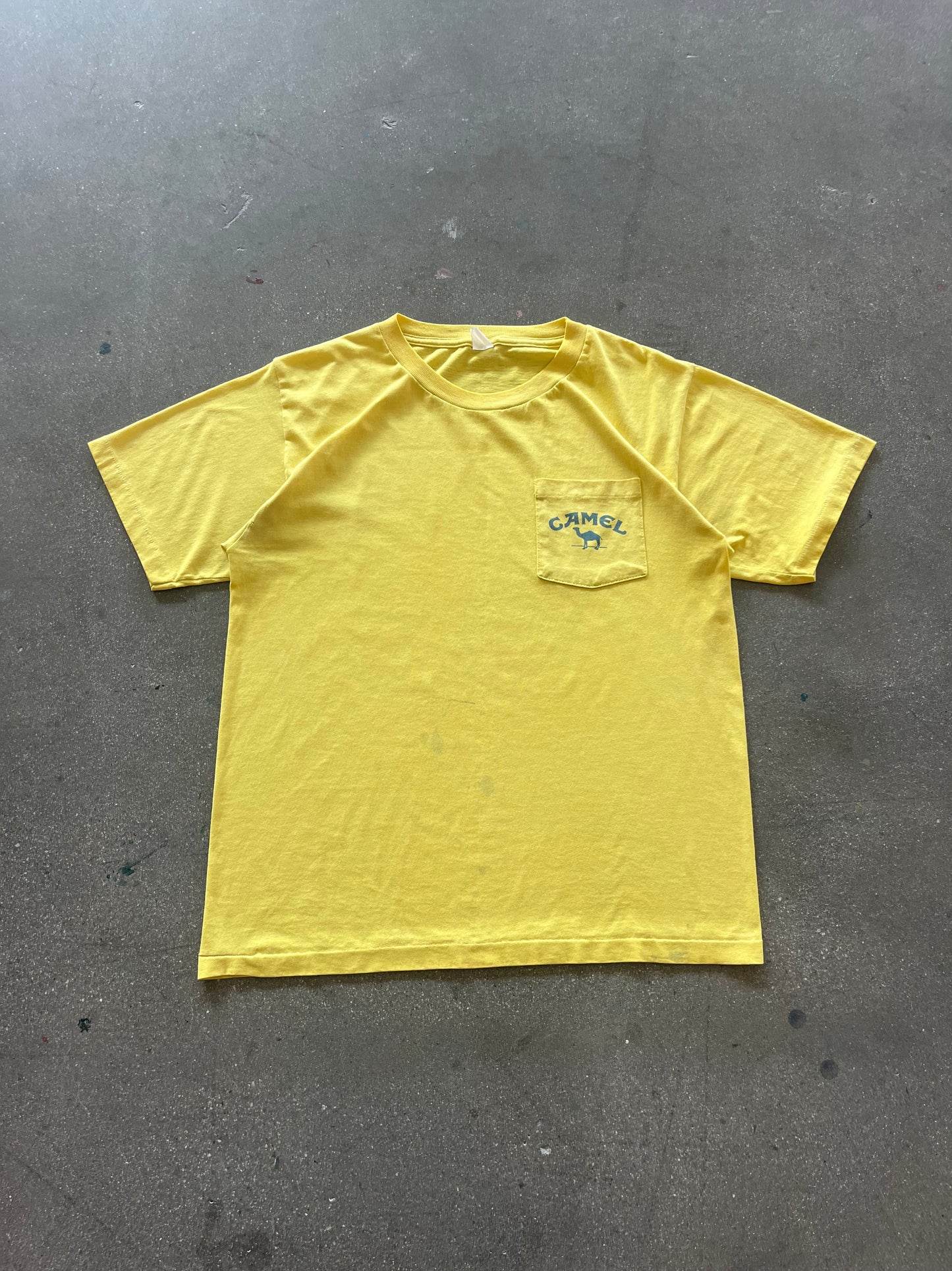 90’S CAMEL “SMOOTH CHARACTER” POCKET TEE - L