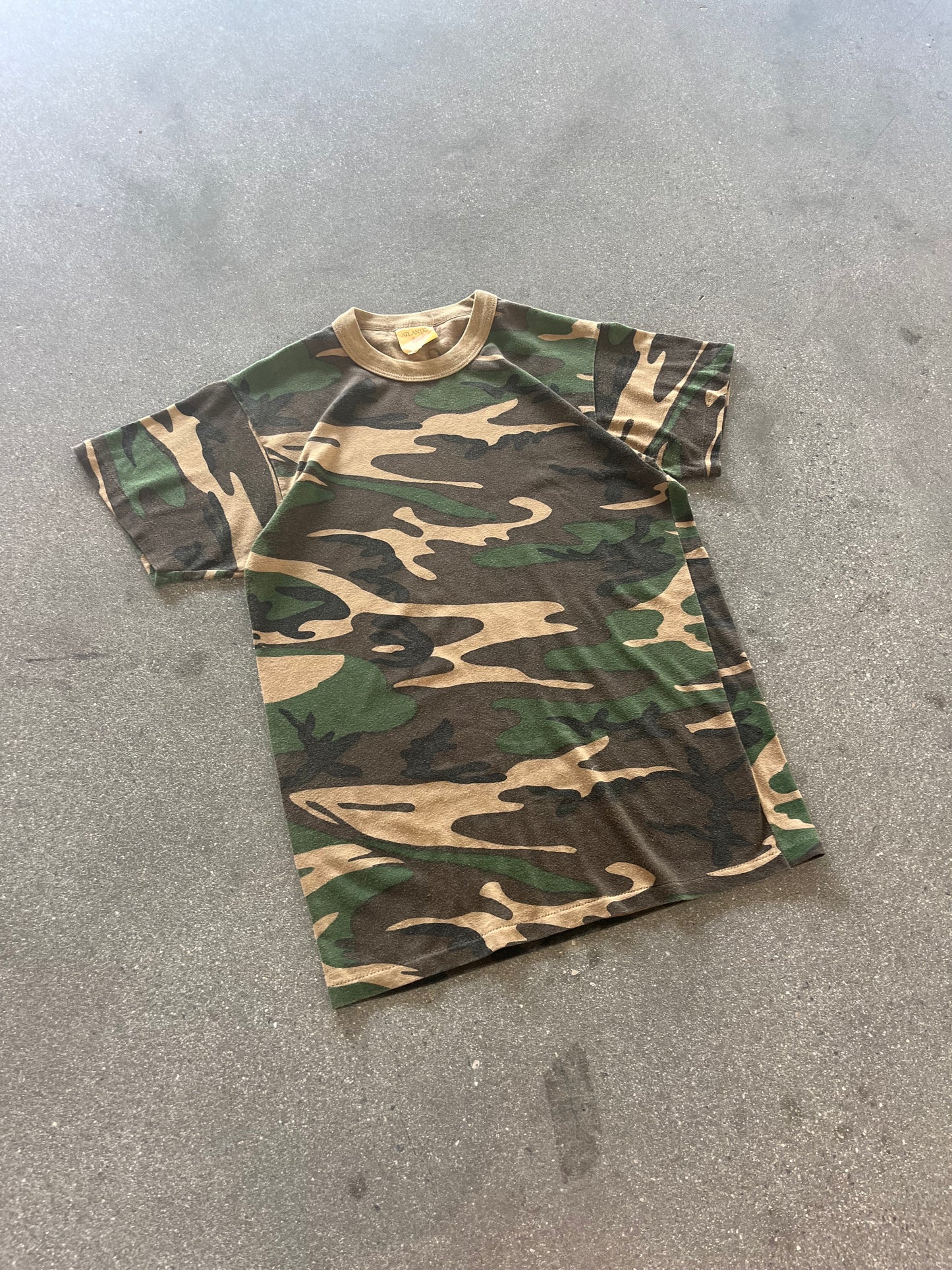 80’S ARMY CAMO TEE - S