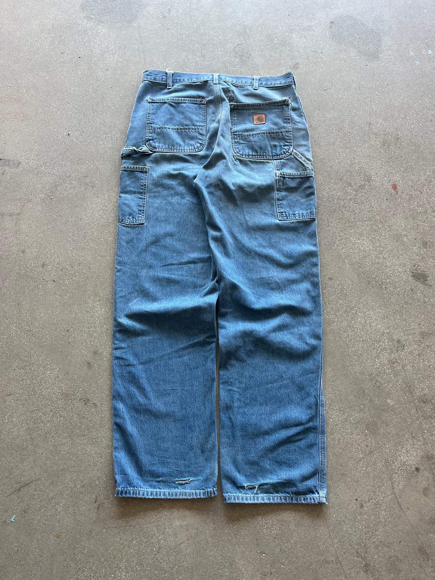 90’S REPAIRED CARHARTT DUNGAREES - 33