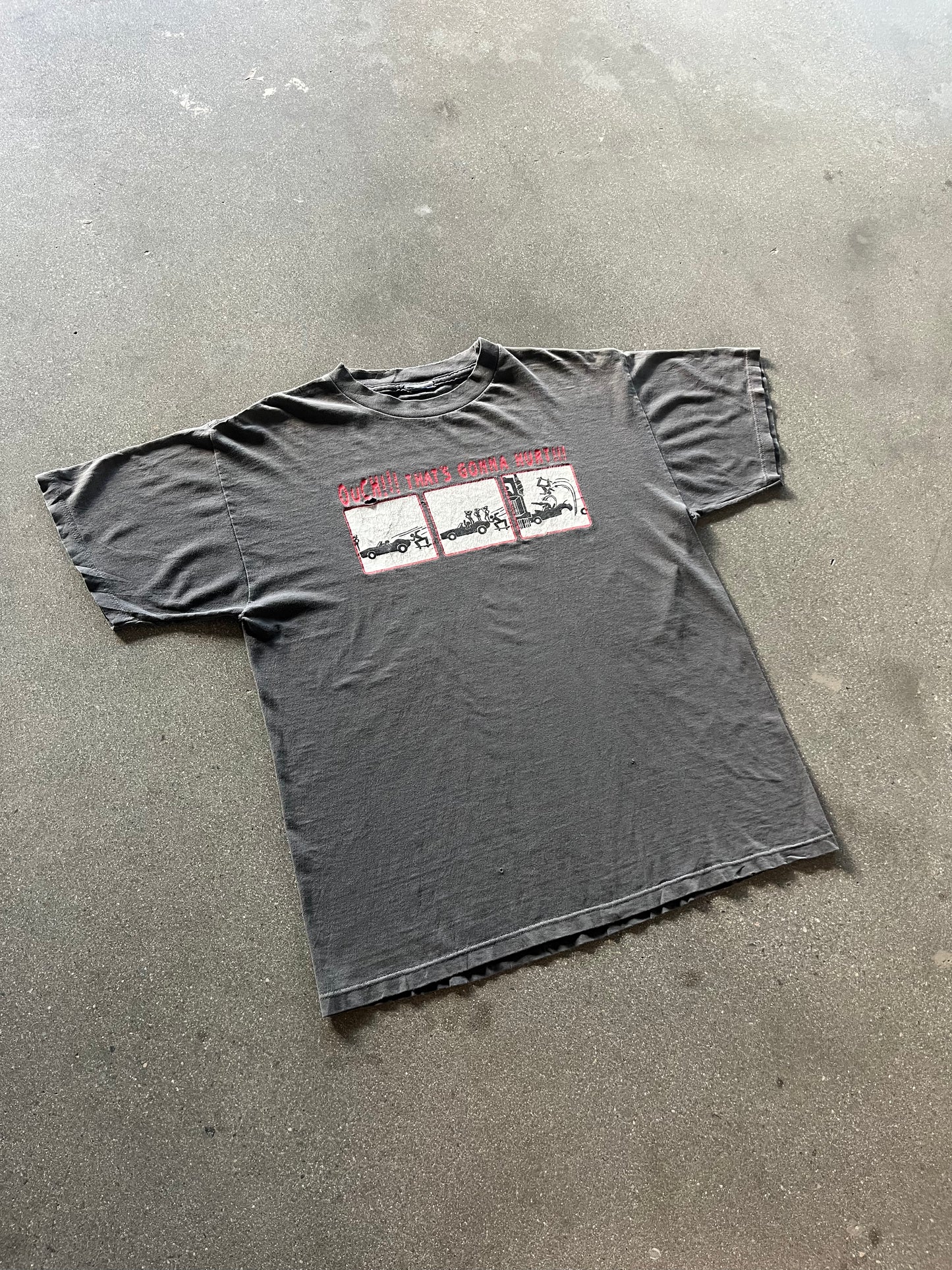 2000’S “THAT’S GOTTA HURT!” SKATE TEE - BOXY M/L