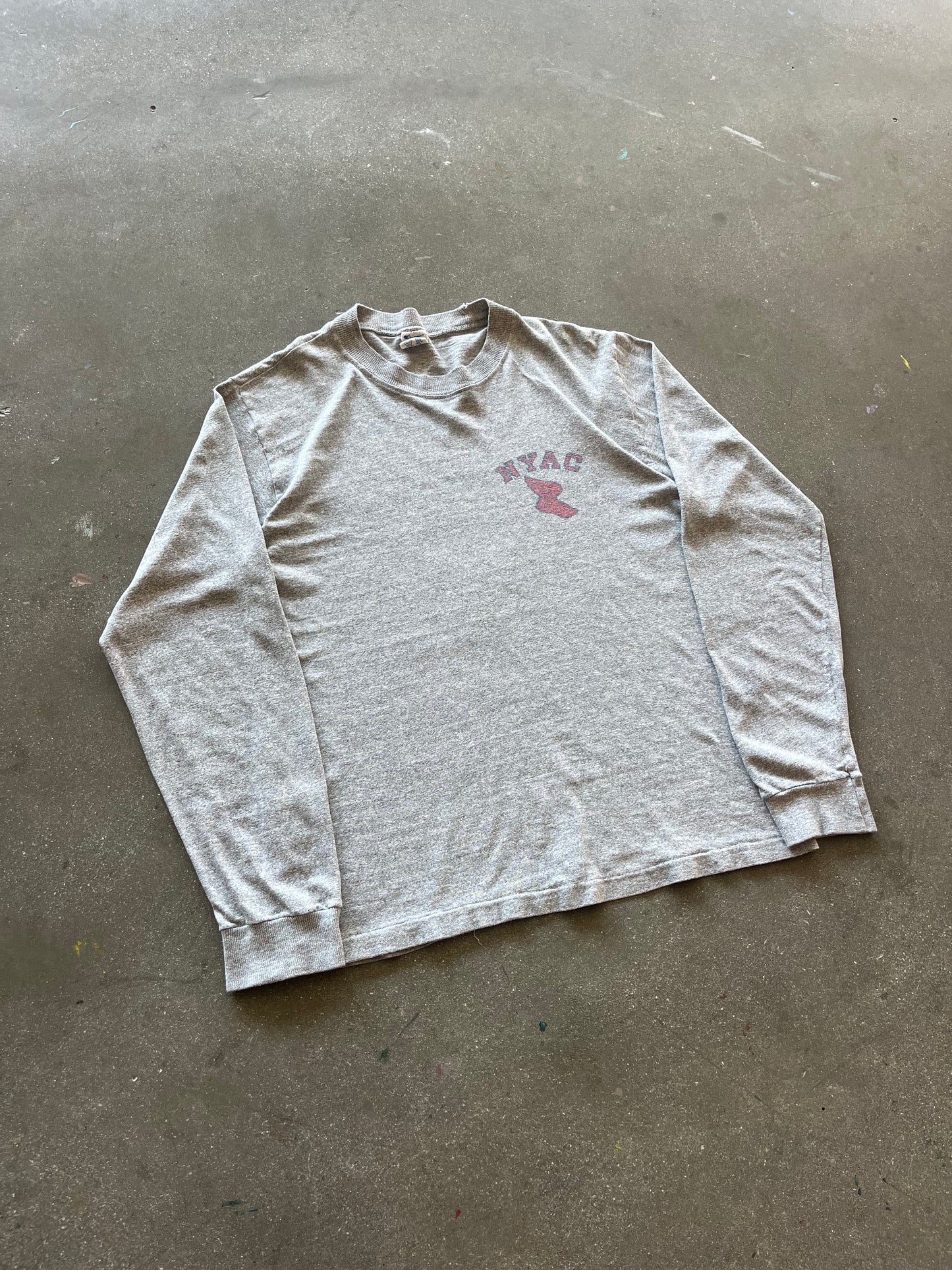 80’S CHAMPION “NYAC” LONGSLEEVE - BOXY M/L