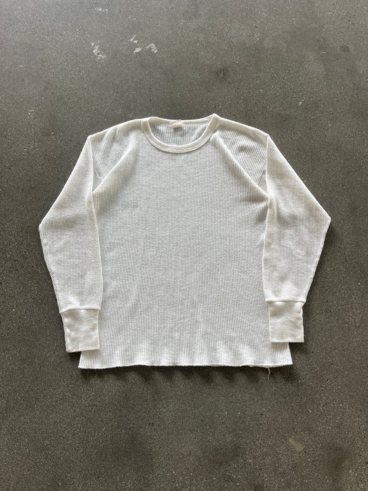 70’S IVORY WAFFLE THERMAL - M/L