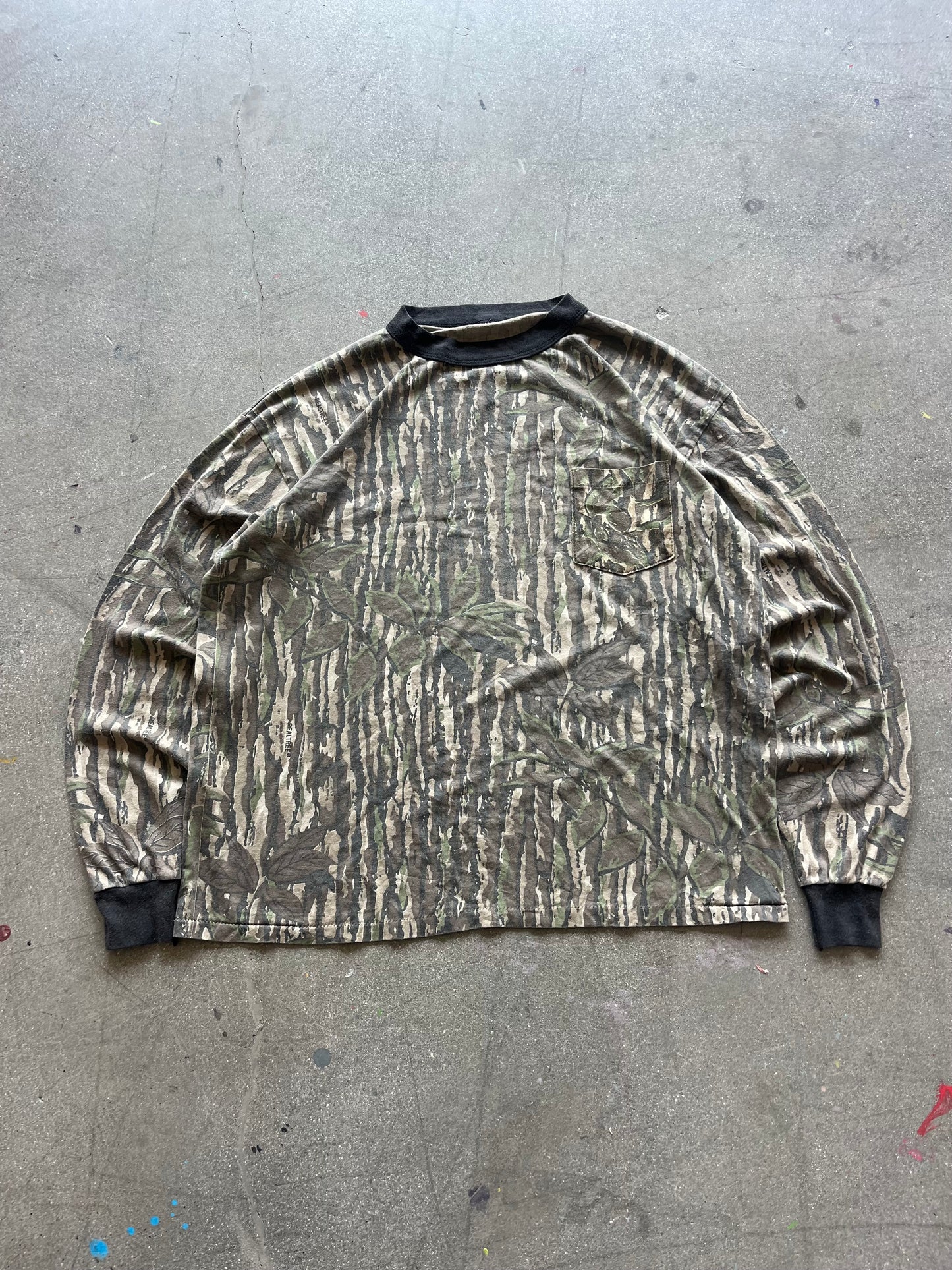90’S REALTREE CAMO POCKET LONGSLEEVE - BOXY L