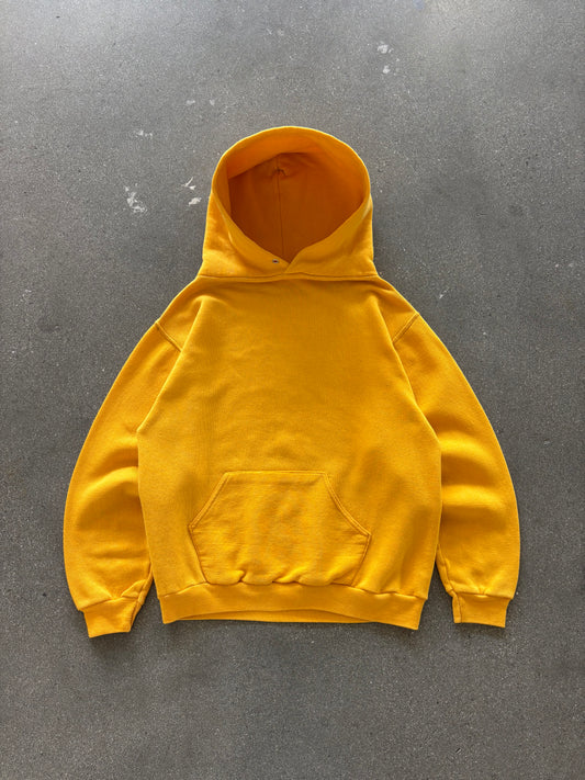 70’S MUSTARD YELLOW RUSSELL HOODIE - S