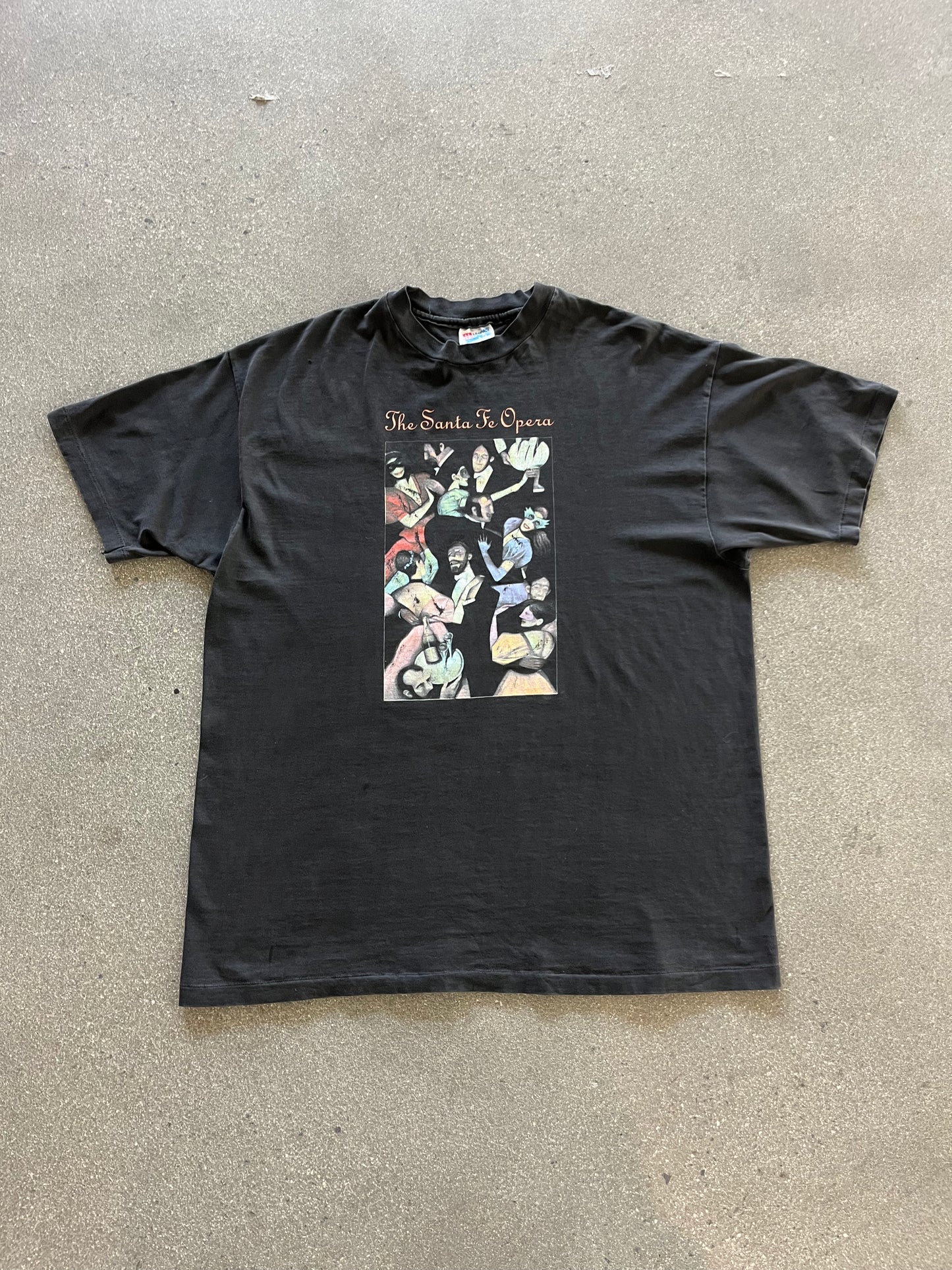 90’S FADED “SANTA FE OPERA” TEE - BOXY L/XL