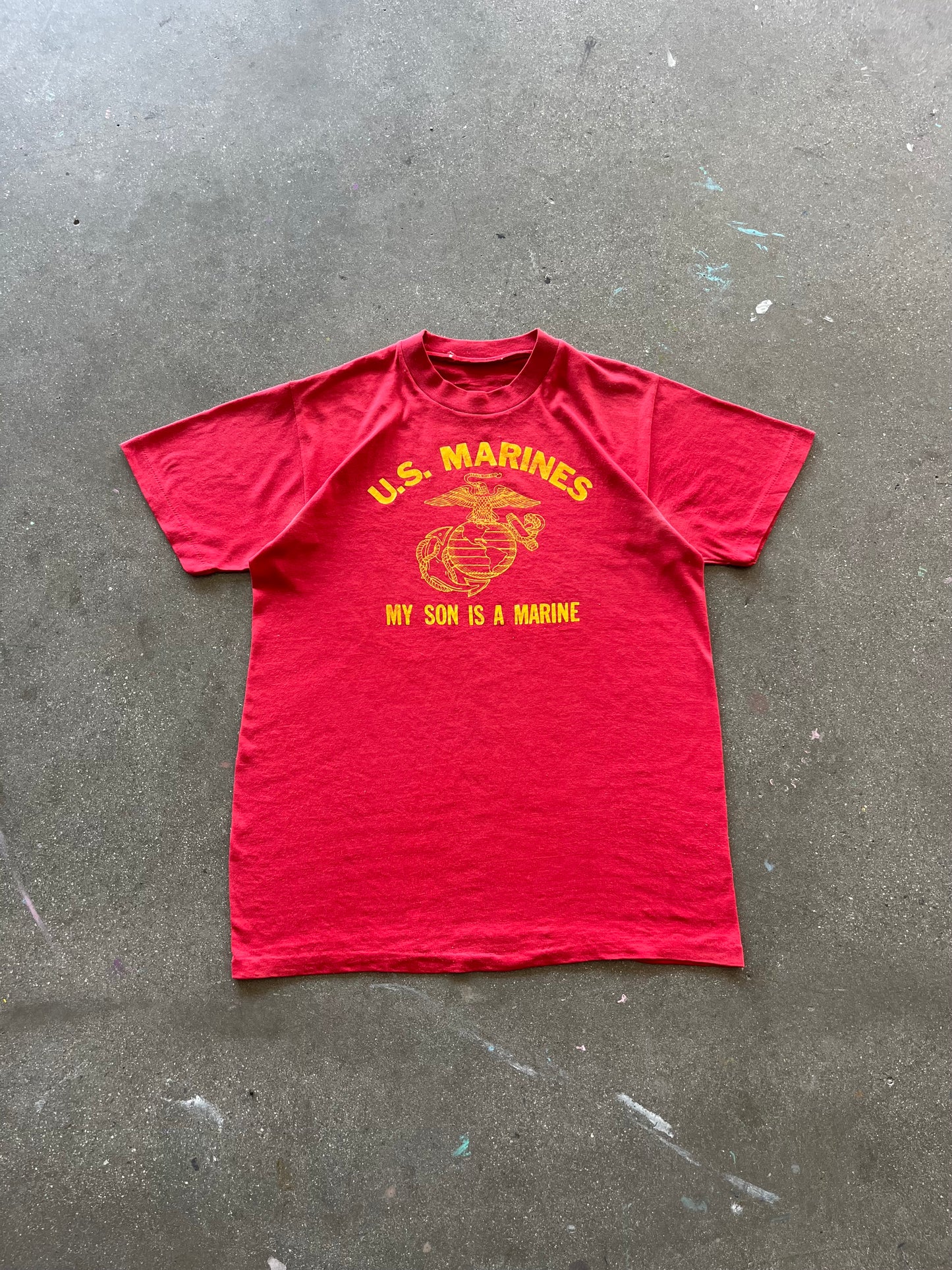 80’S “MY SON IS A MARINE” TEE - M