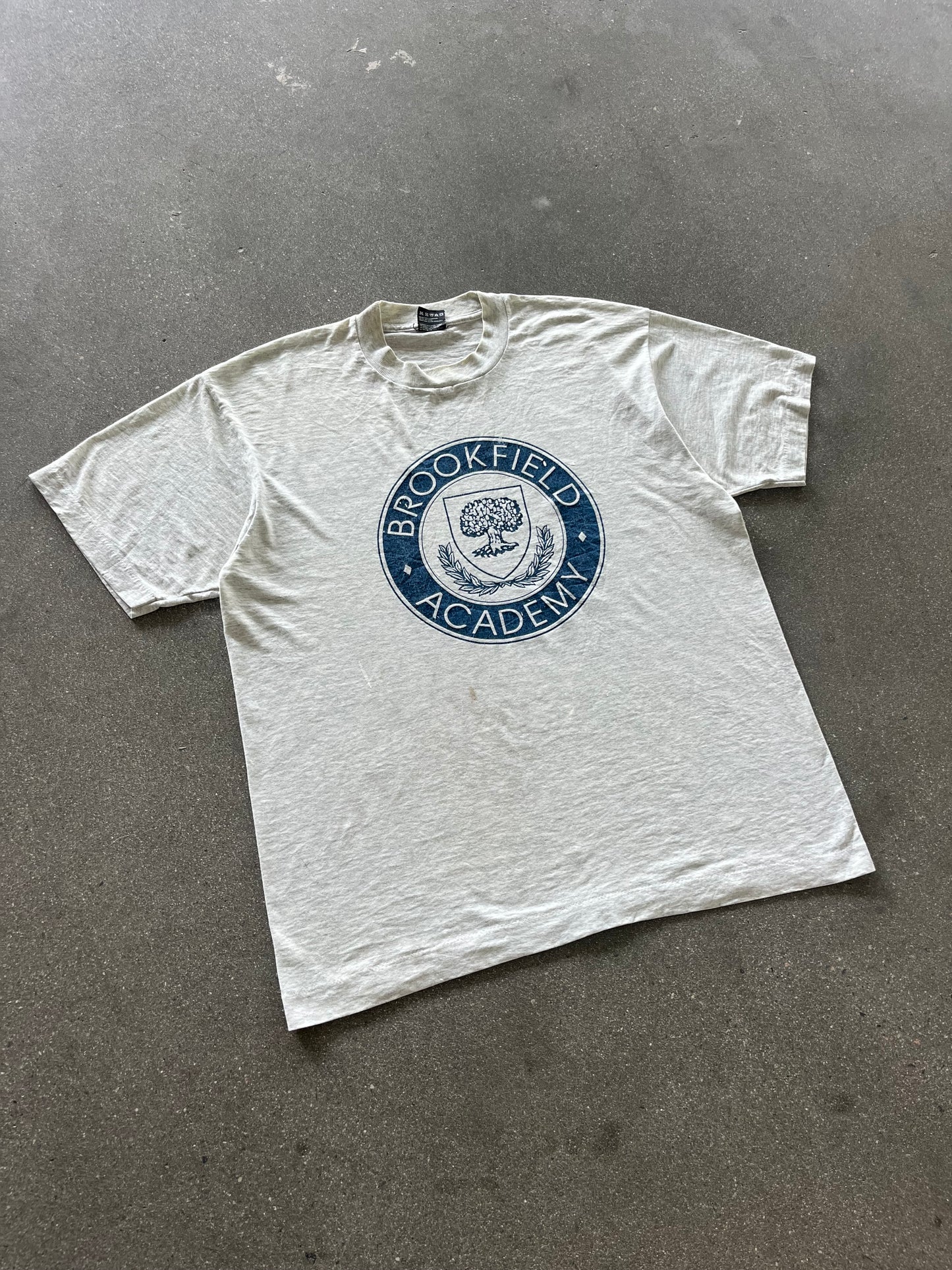90’S “BROOKFIELD ACADEMY” TEE - L/XL