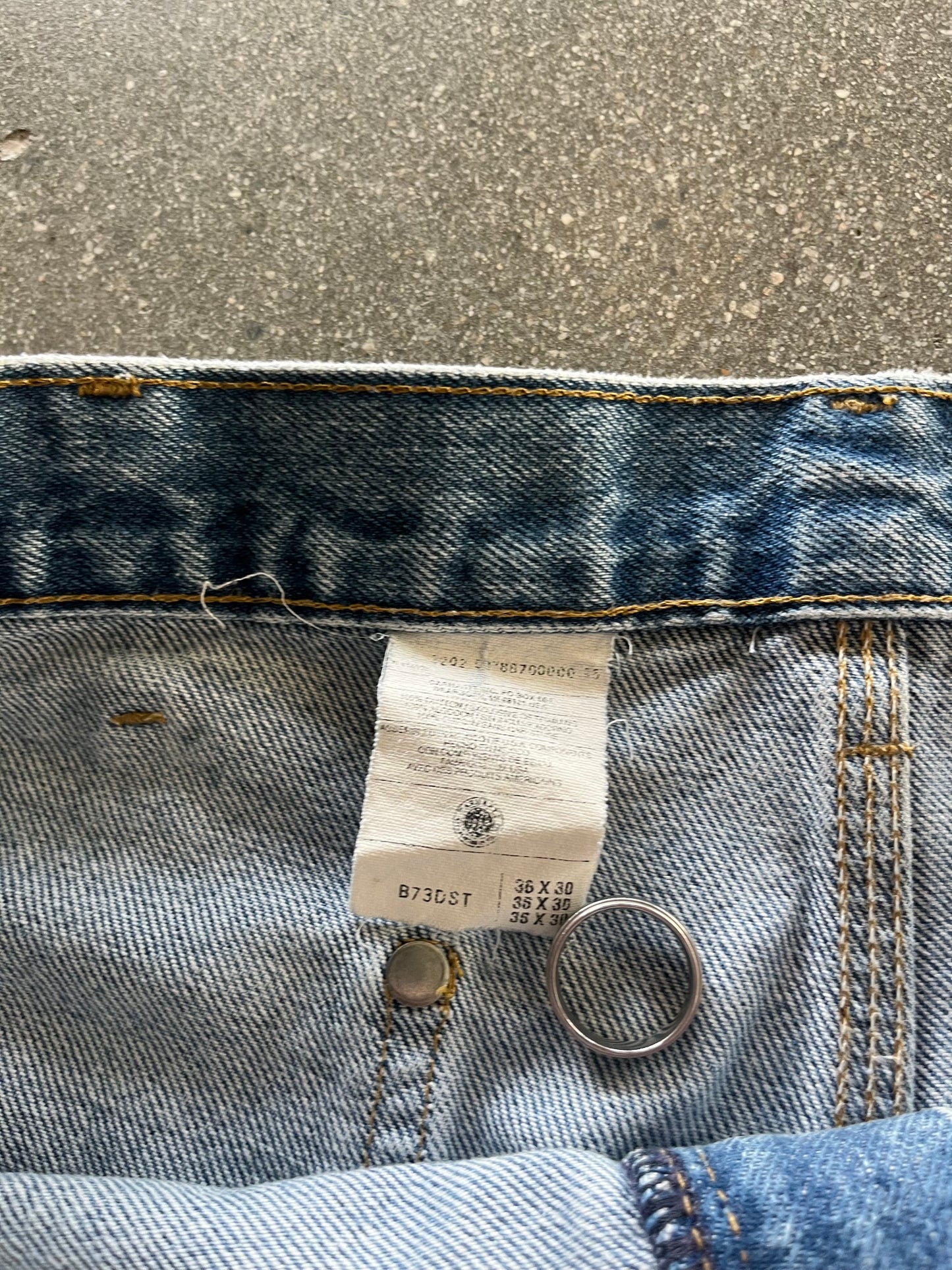 90’S CARHARTT DOUBLE KNEE JEANS - 36