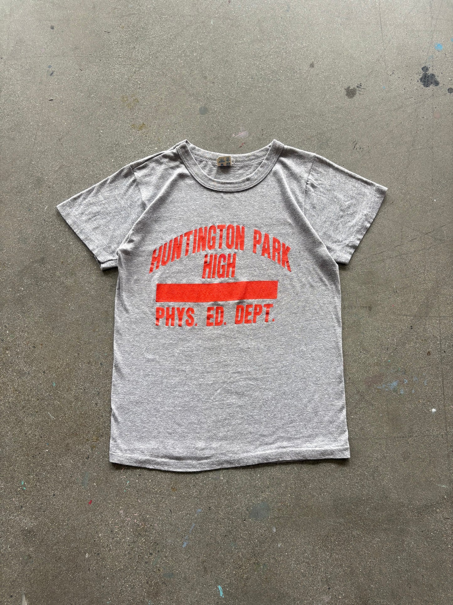 80’S CHAMPION “HUNTINGTON PARK” PHYS ED. TEE - M
