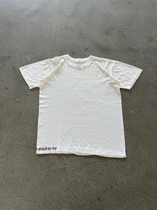 60’S VIETNAM WAR STENCILED BLANK TEE - L