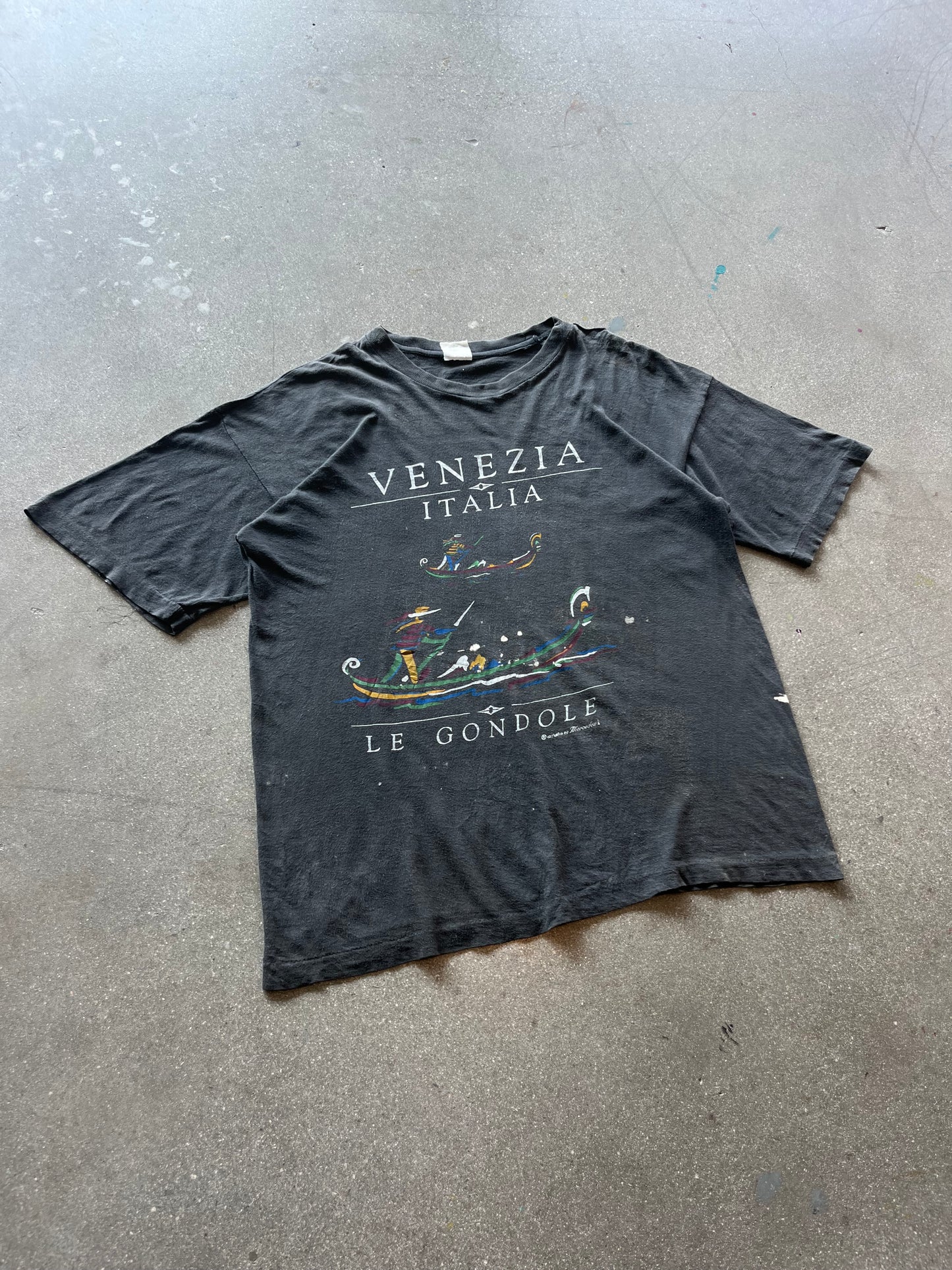 80’S FADED “VENEZIA ITALIA” TEE - L