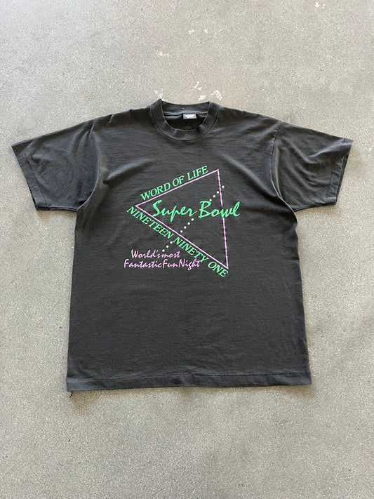 90’S “WORLD OF LIFE” TEE - L/XL
