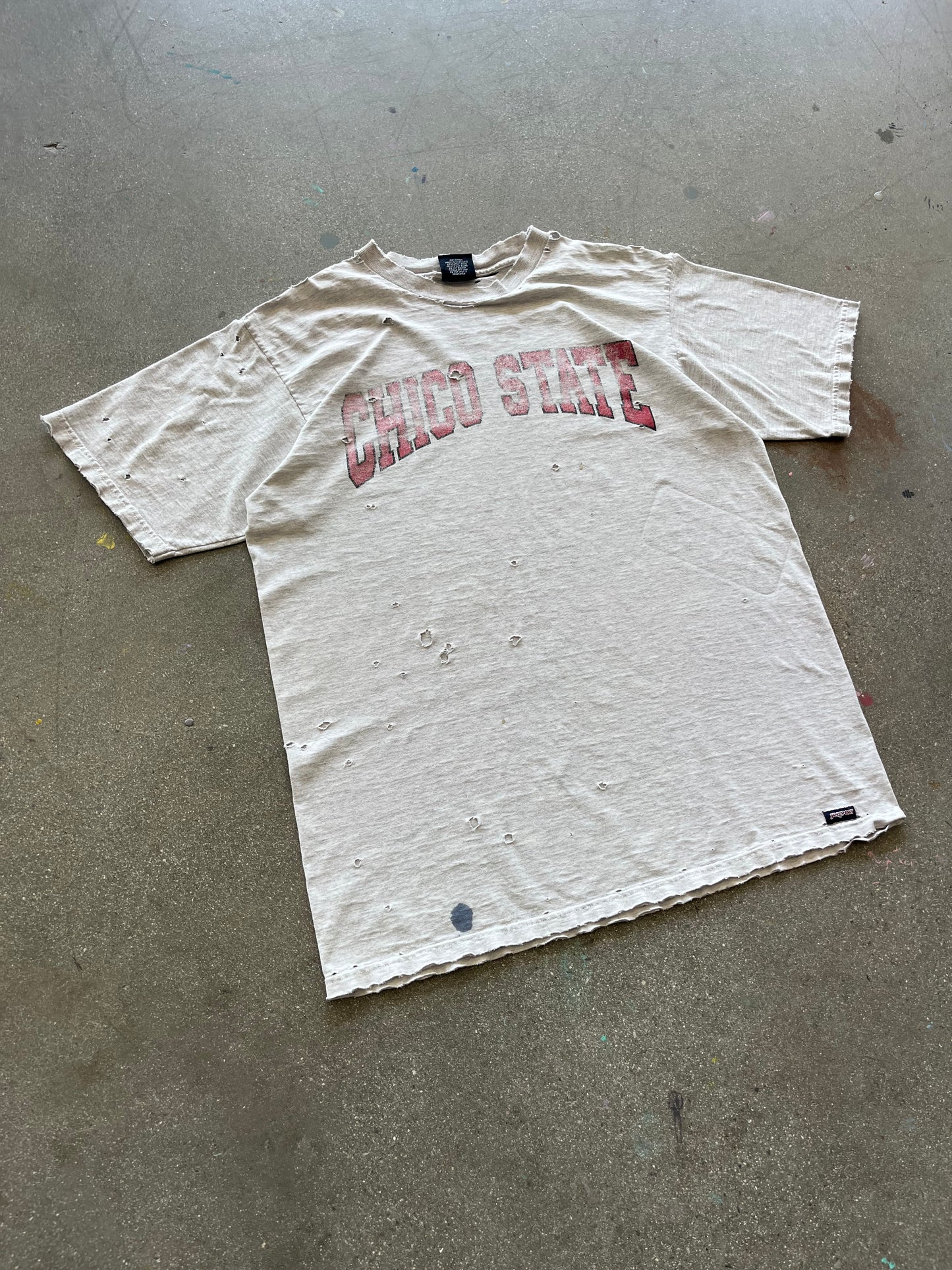 90’S THRASHED “CHICO STATE” TEE - L/XL