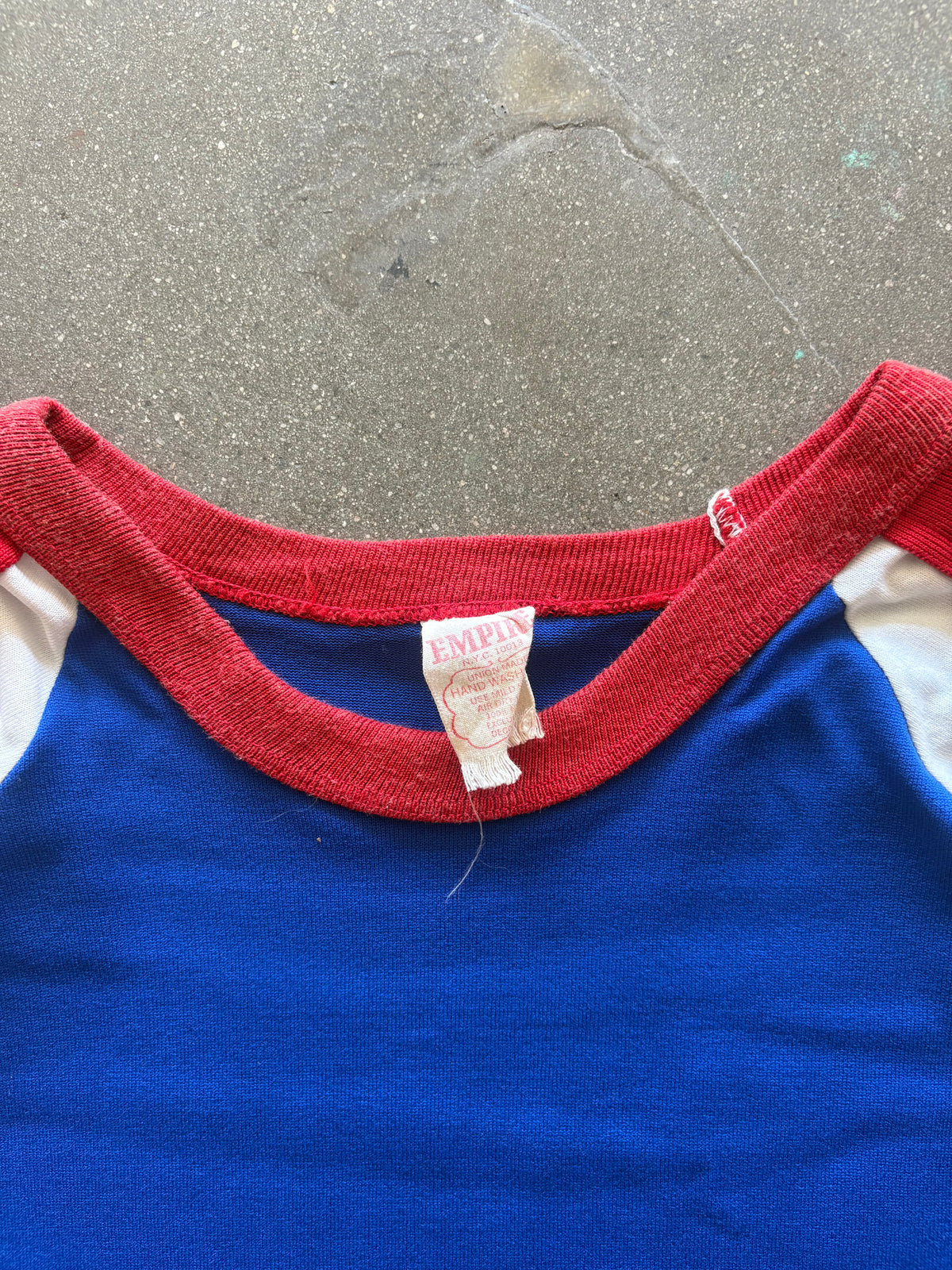 70’S NYLON “LAMARTINE BAR” JERSEY - M/L