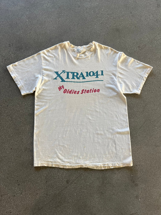 90’S XTRA OLDIES RADIO TEE - L
