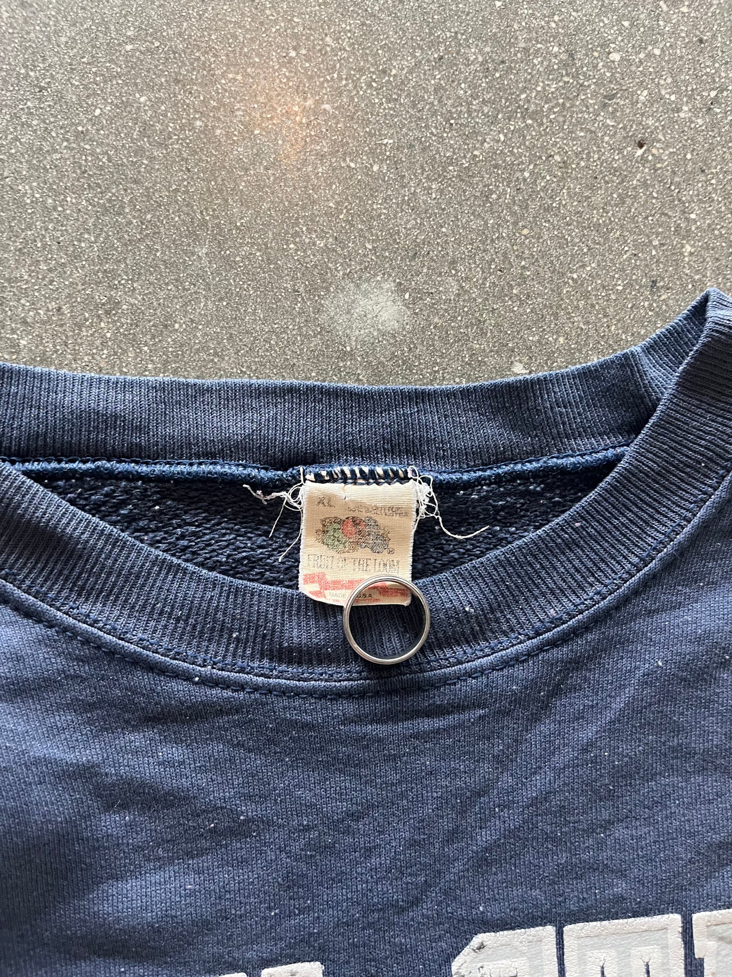90’S PAINT SPLATTERED “PENN STATE” CREWNECK - L