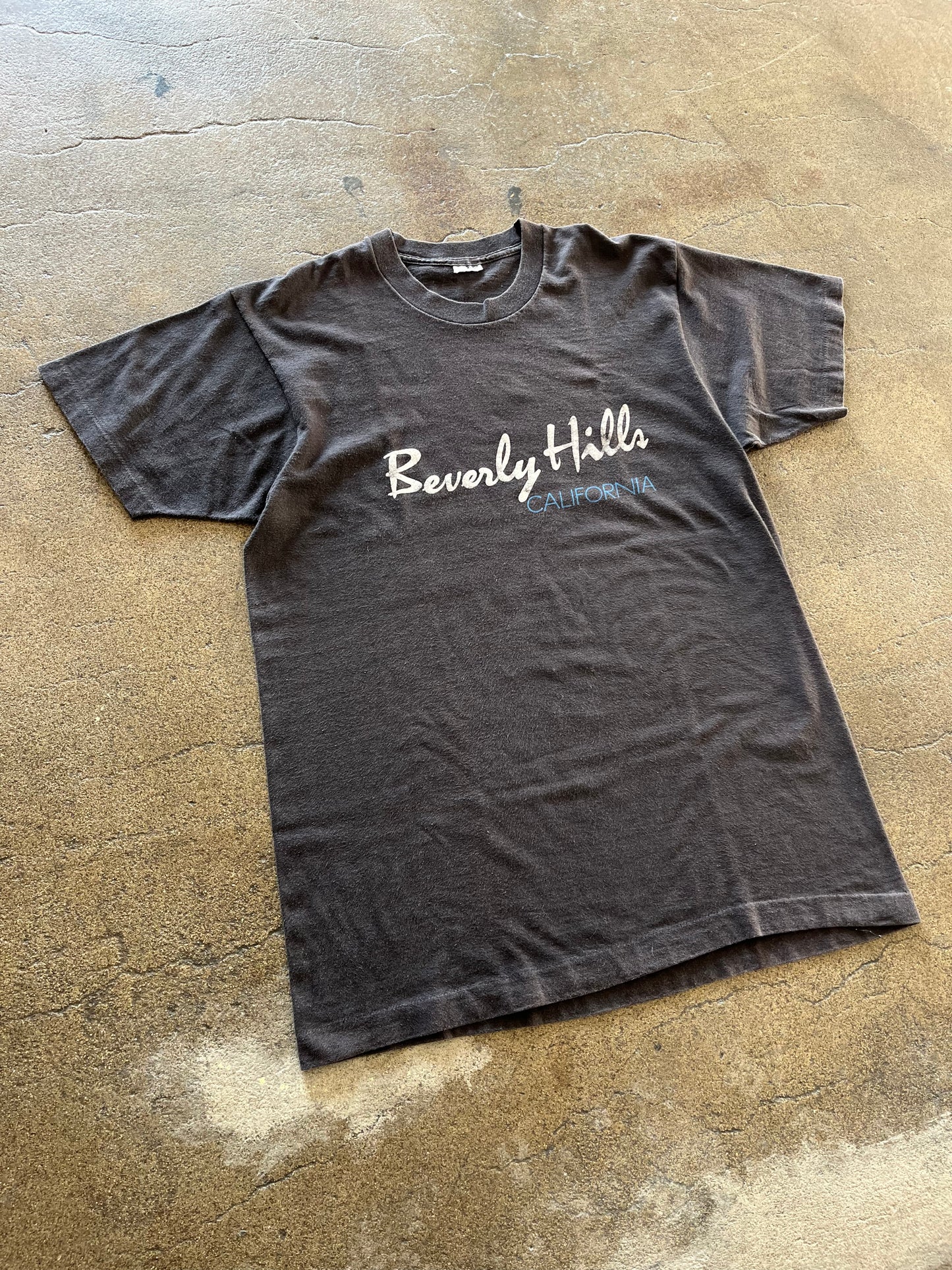 90’S FADED “BEVERLY HILLS” TEE - L