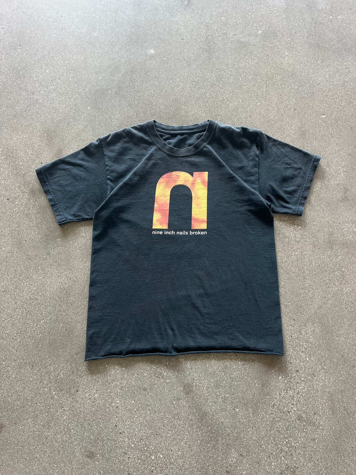 2000’S “NINE INCH NAILS” CUTOFF TEE - S