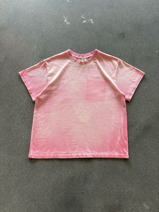 BUBBLEGUM GHOST POCKET TEE