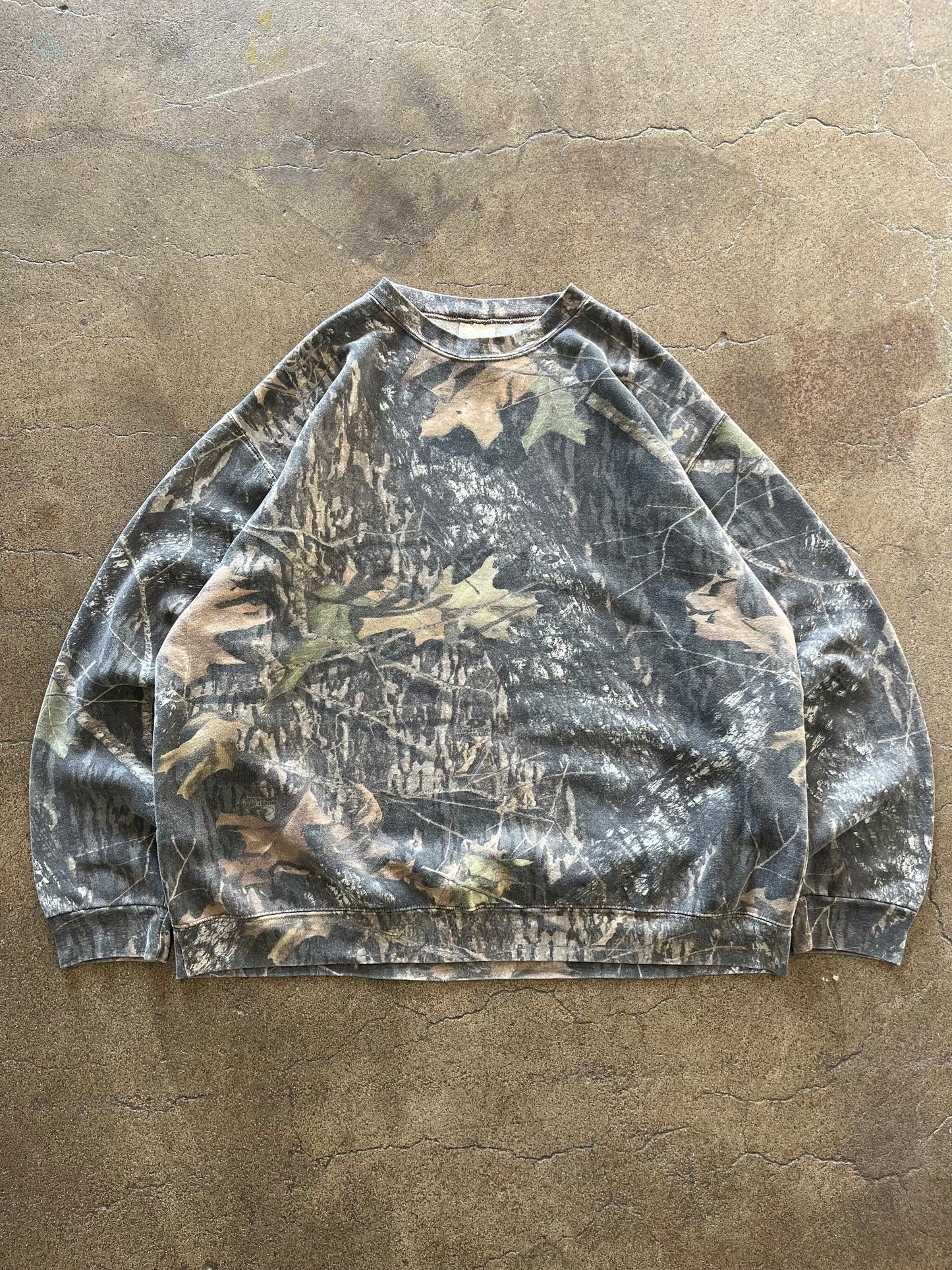90’S REALTREE CAMO CREWNECK - BOXY XL