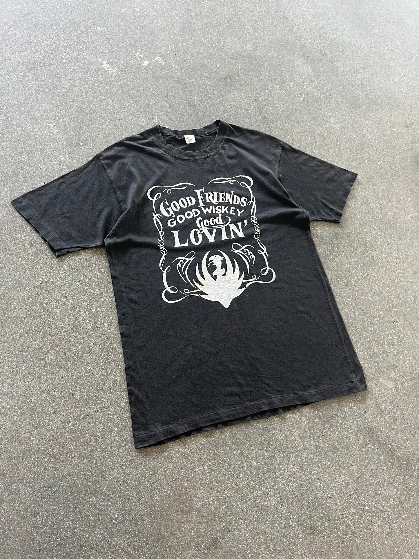 90’S “GOOD LOVIN” JACK DANIEL’S TEE - L