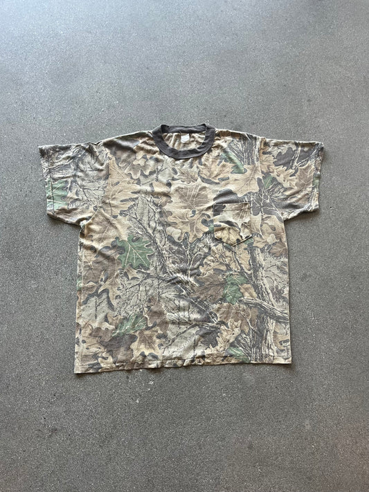 90’S REALTREE CAMO TEE - BOXY L/XL