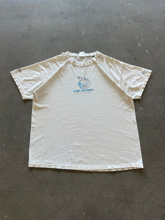 2000’S DISTRESSED “US OPEN” FADED TEE - BOXY L/XL