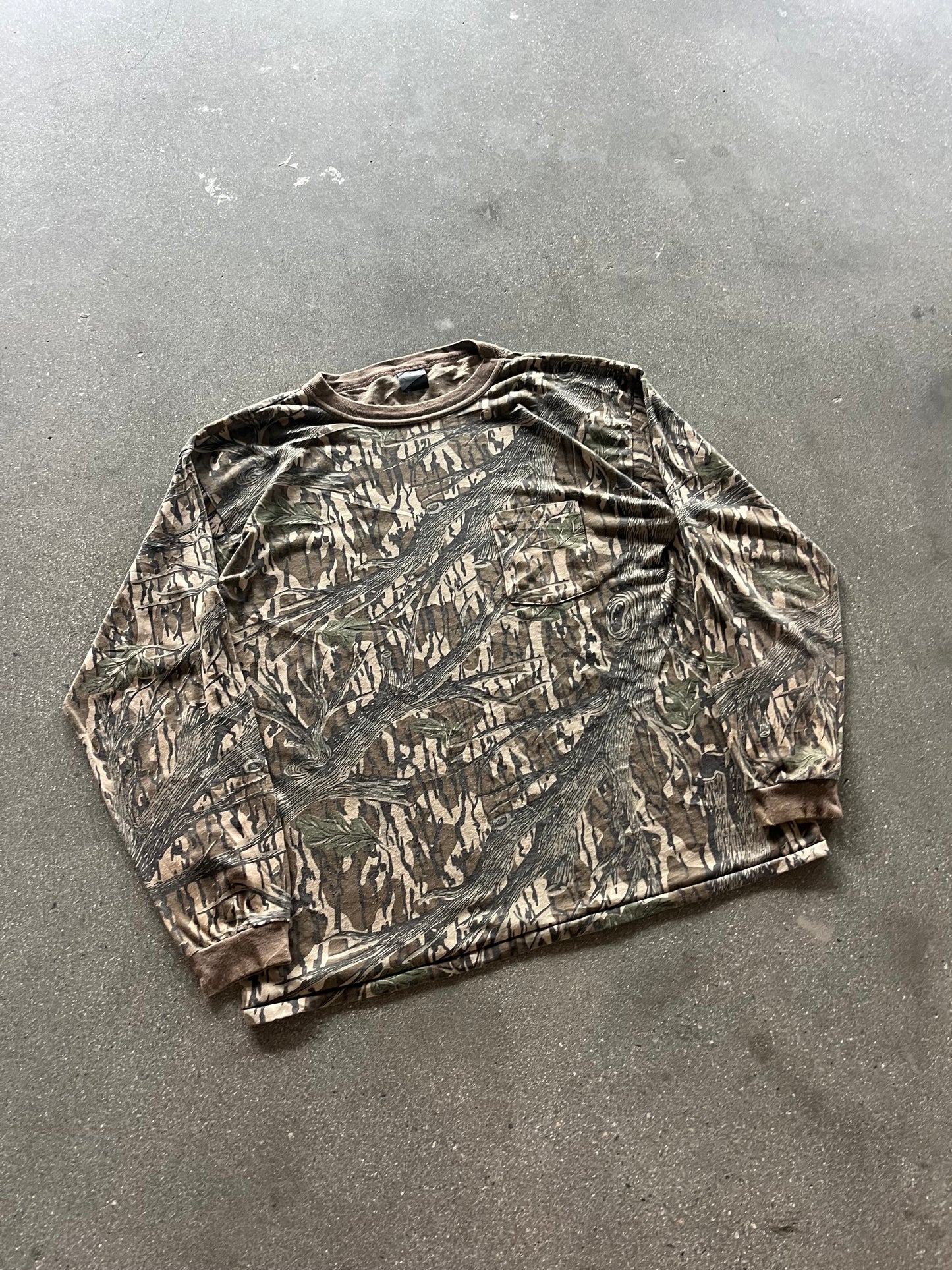 90’S REALTREE CAMO POCKET LONGSLEEVE - BOXY L