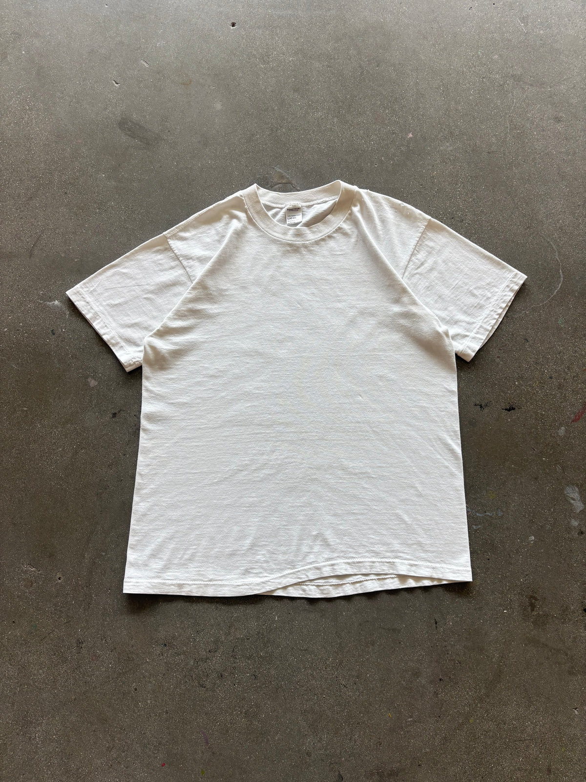 80’S JCPENNEY WHITE BLANK - M/L