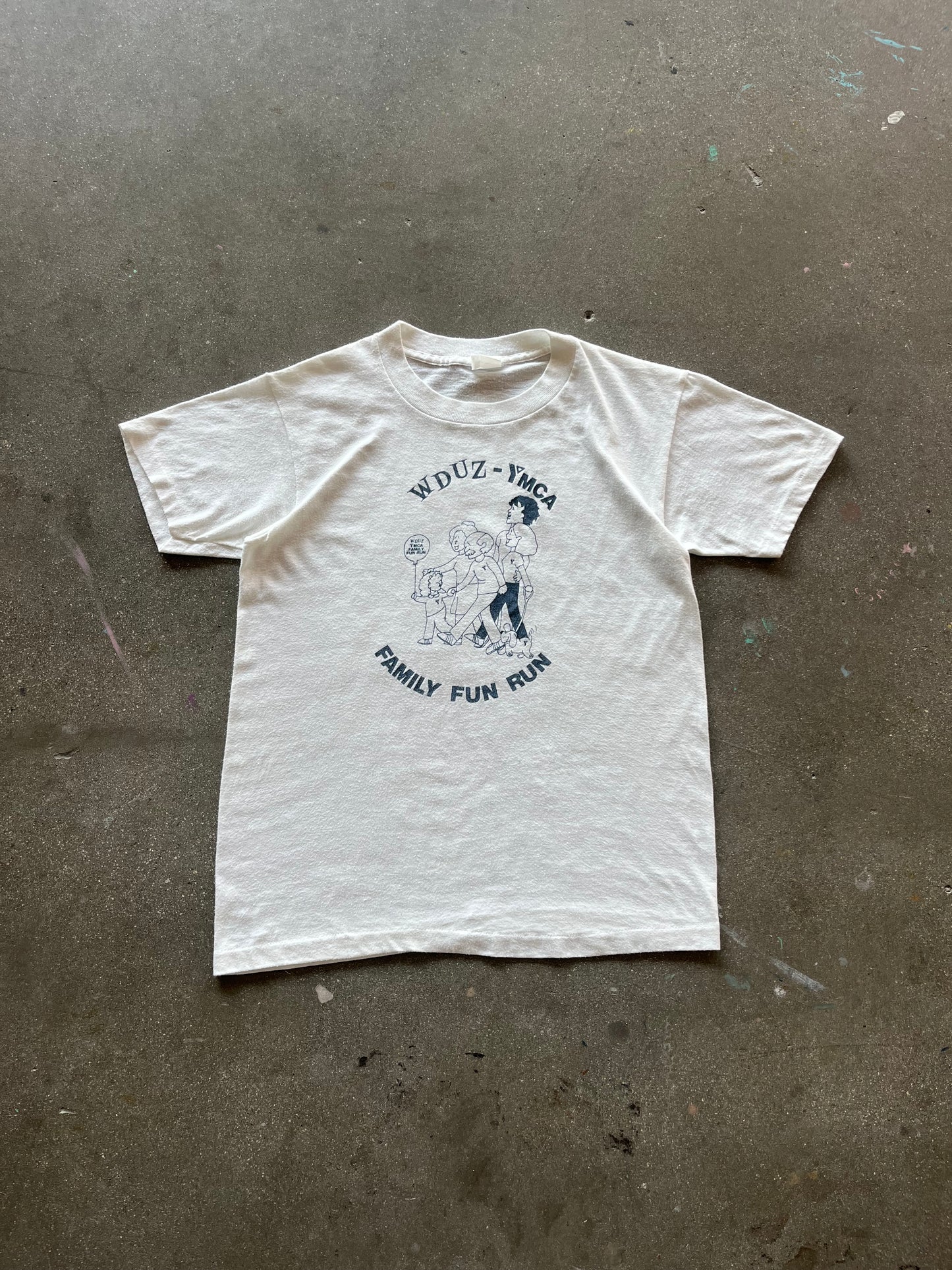 80’S “YMCA FUN RUN” BABY TEE - S/M