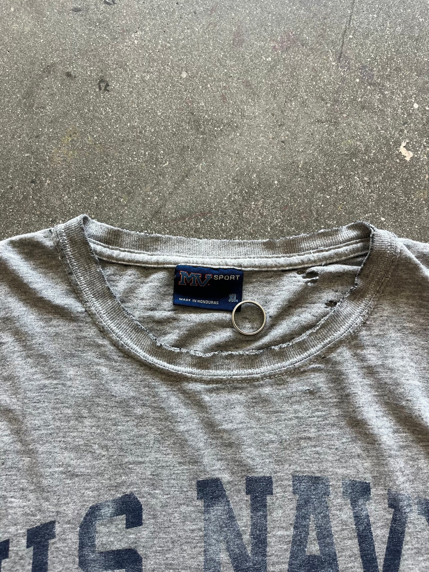 2000’S FADED U.S. NAVY TEE - BOXY XL