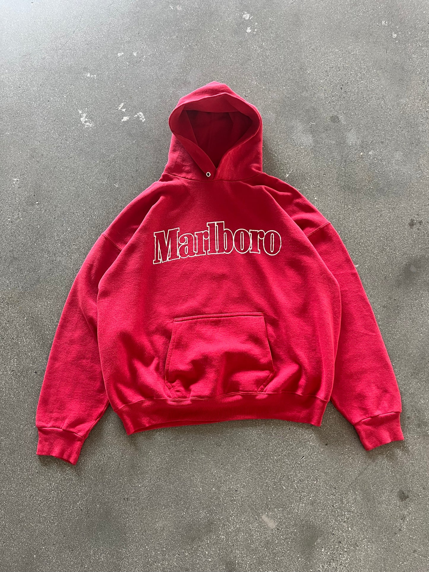 80’S FADED MARLBORO HOODIE - BOXY L