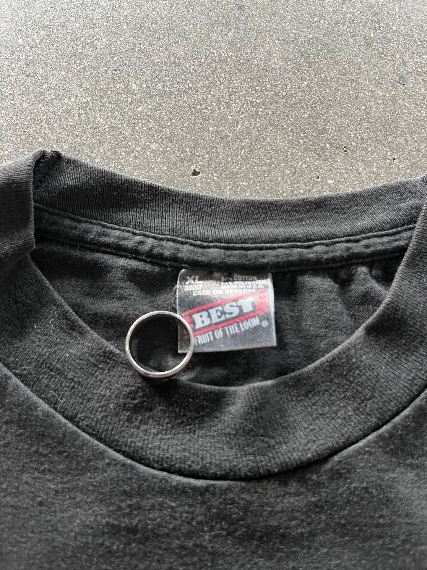 90’S FADED RUGER POCKET TEE - BOXY L/XL
