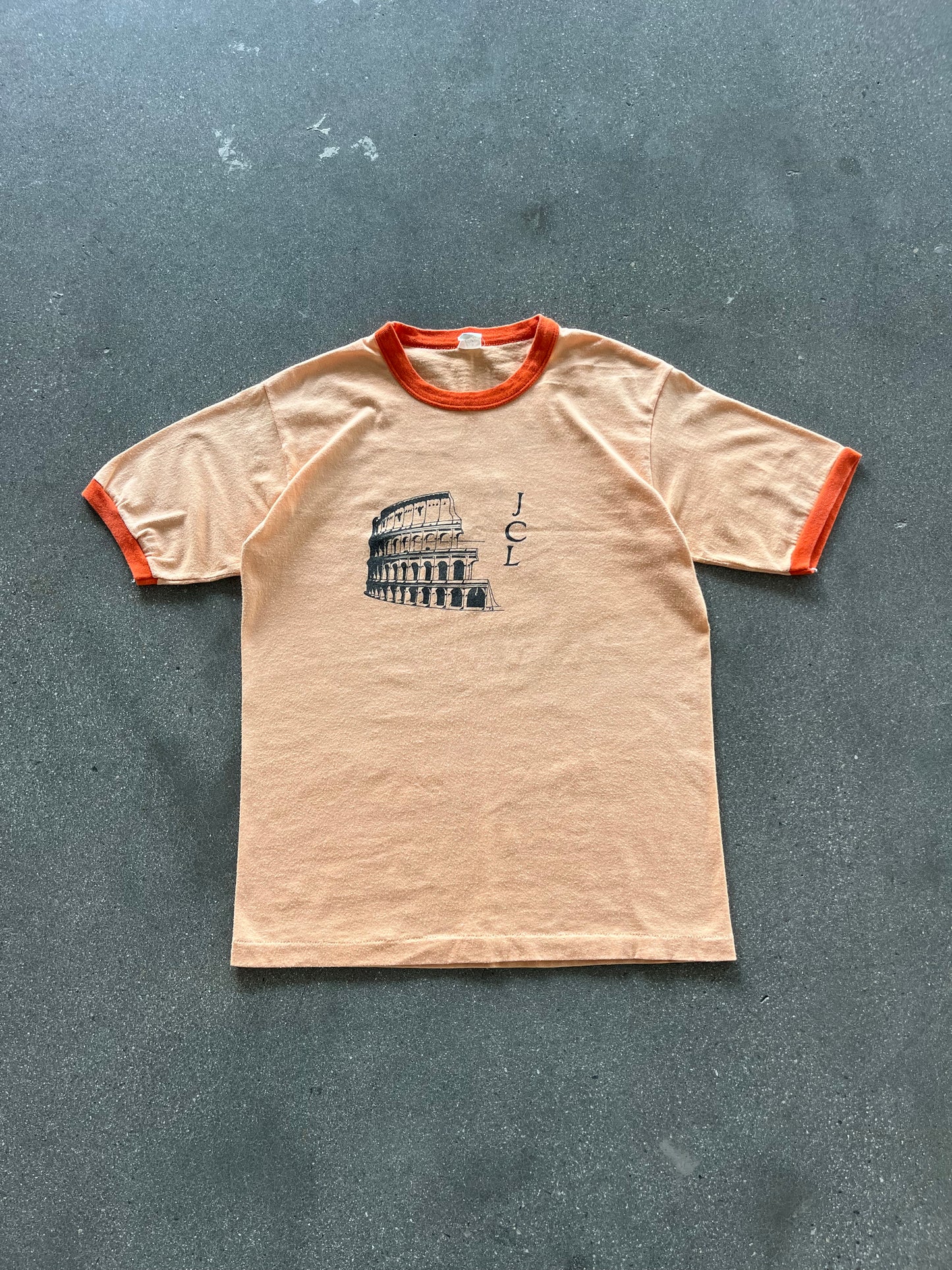 80’S SUNKIST “JCL COLISEUM” RINGER TEE - M/L