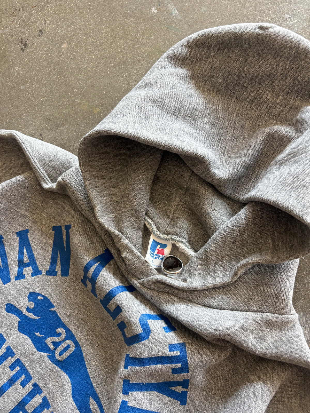 80’S VAN ALSTYNE PANTHERS TRACK RUSSELL HOODIE - M/L