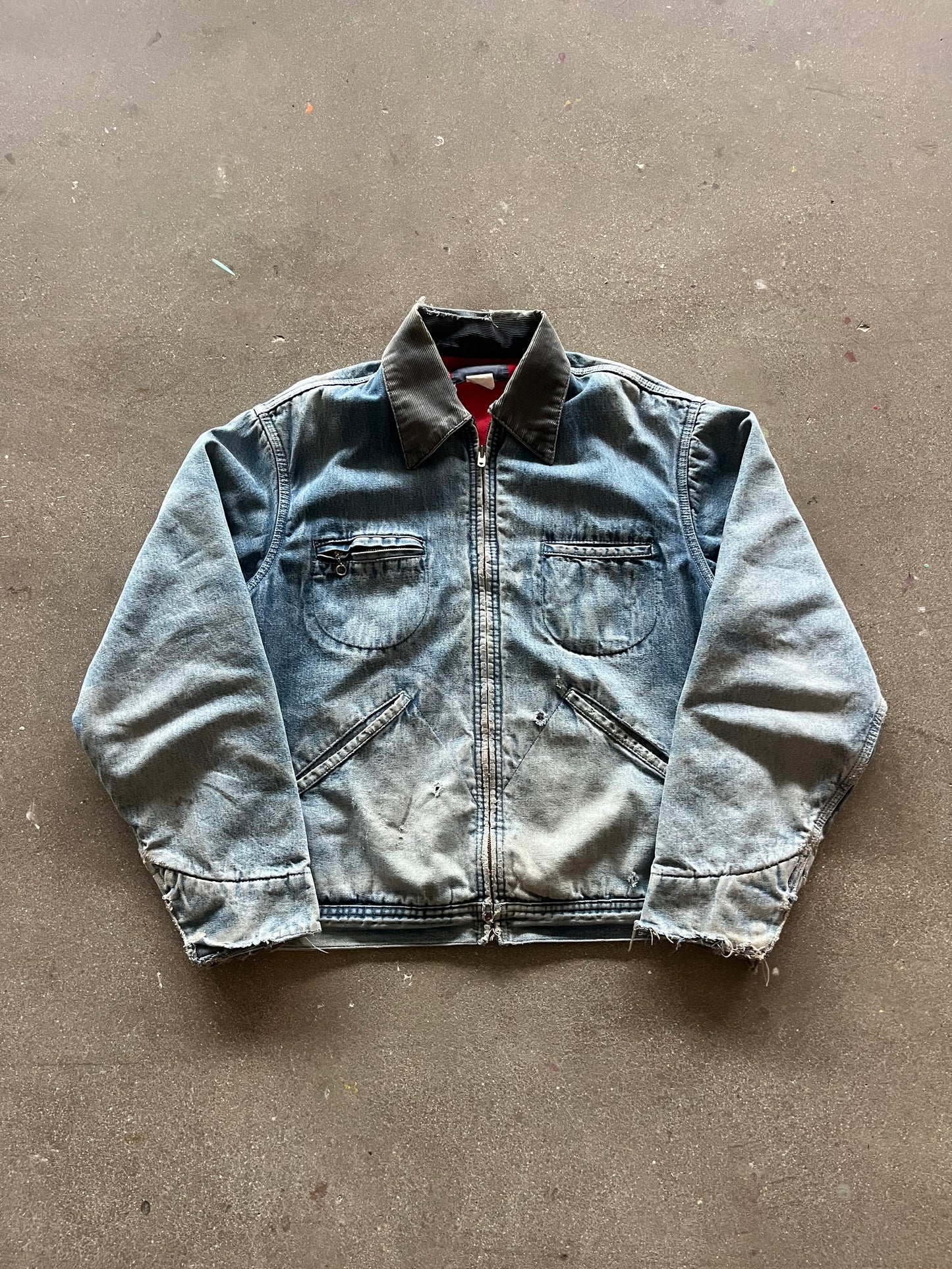 70’S OSH KOSH DENIM DETROIT STYLE JACKET - M
