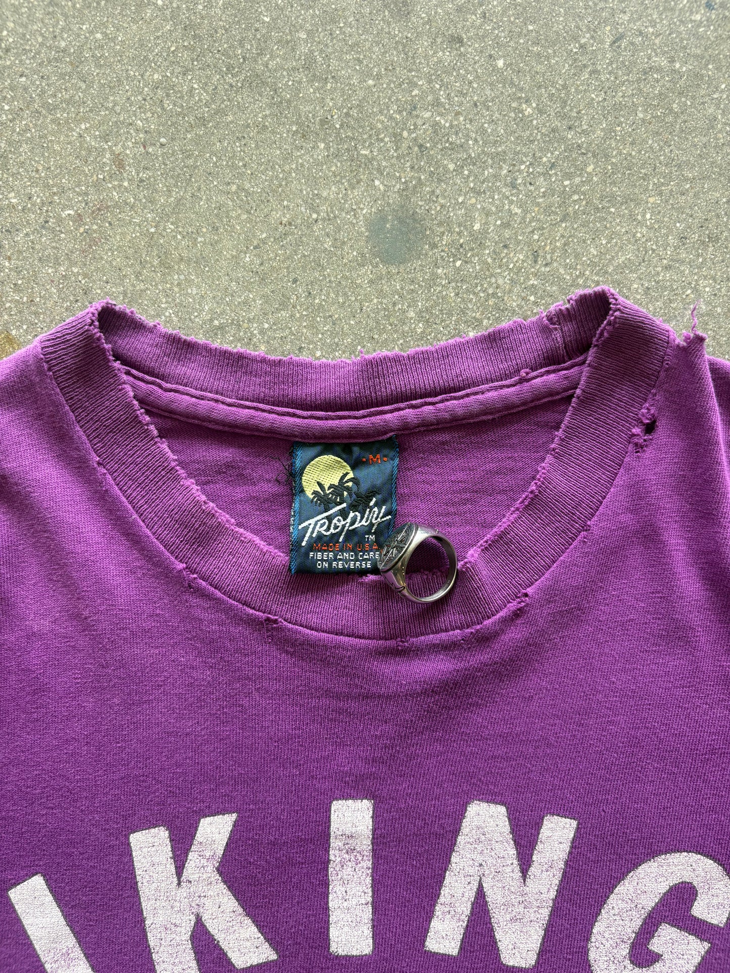80’S VIKINGS “unBUDlievable” TEE - M
