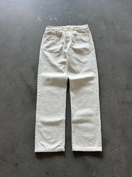 80’S IVORY BUTTON FLY LEVI’S 501’S - 31