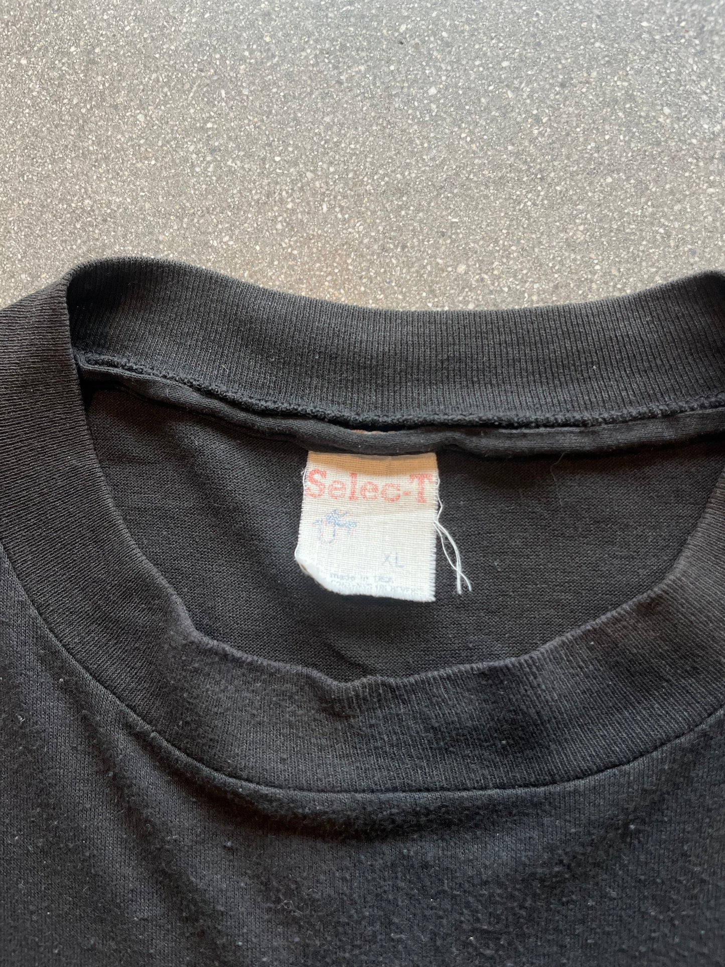 90’S RIGHT HANDED “ONLY THE GREATEST CAN OVER COME IT!” TEE - L