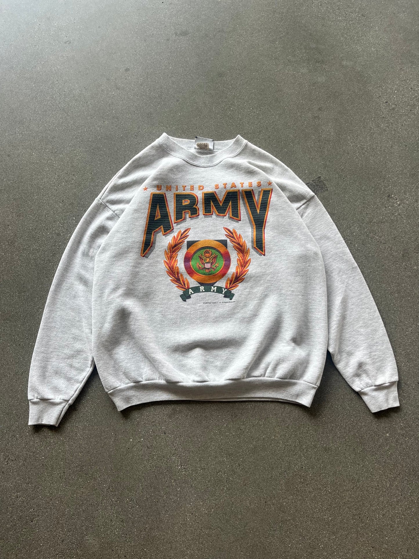 90’S UNITED STATES ARMY CREWNECK - BOXY L/XL